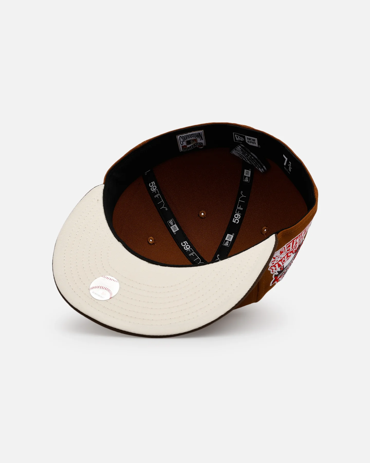 New Era Atlanta Braves 'Root Beer Float' 59FIFTY Fitted Walnut - Image 6