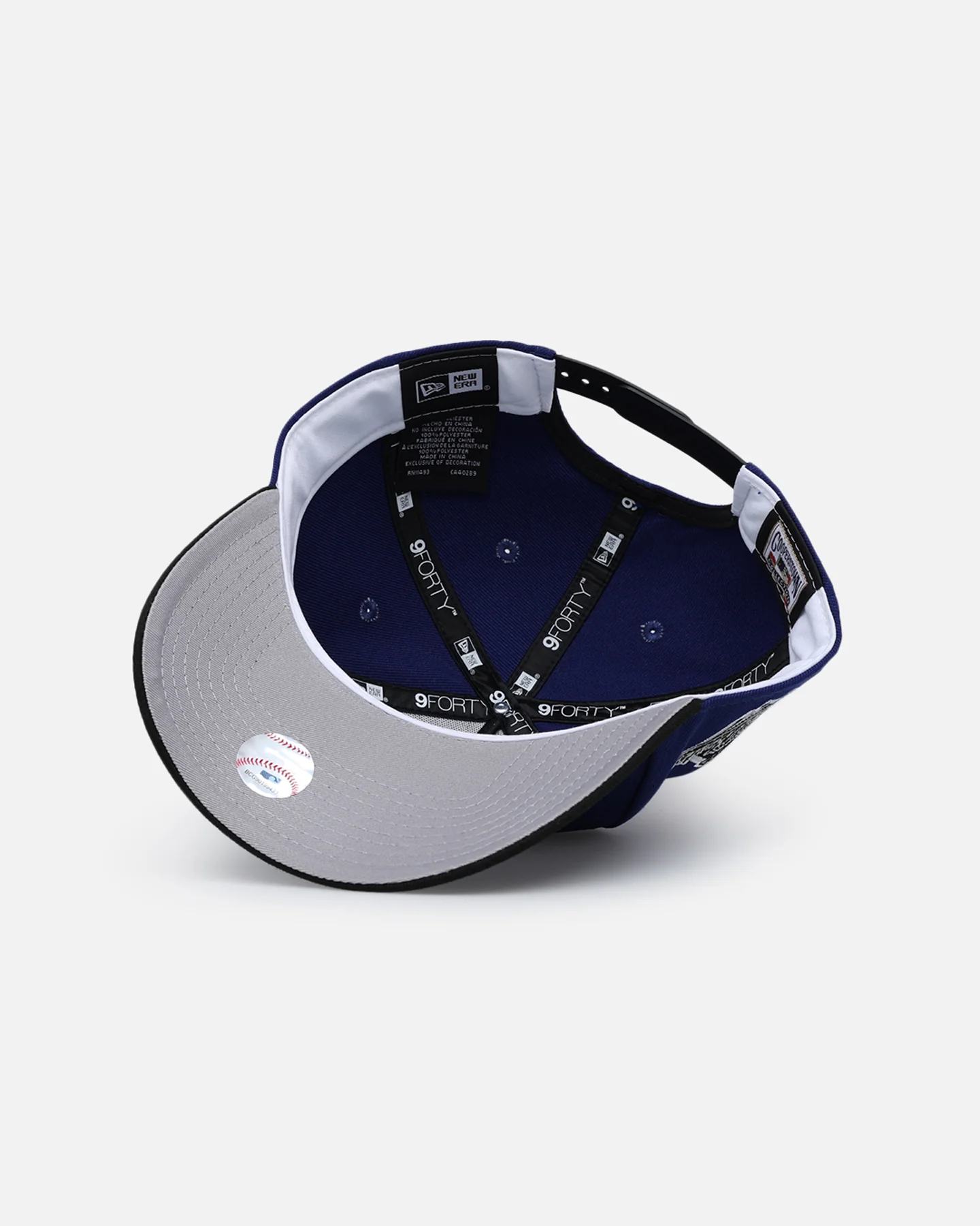 New Era Atlanta Braves 'Royal Reign' 9FORTY A-Frame Snapback Dark Royal/Black - Image 6
