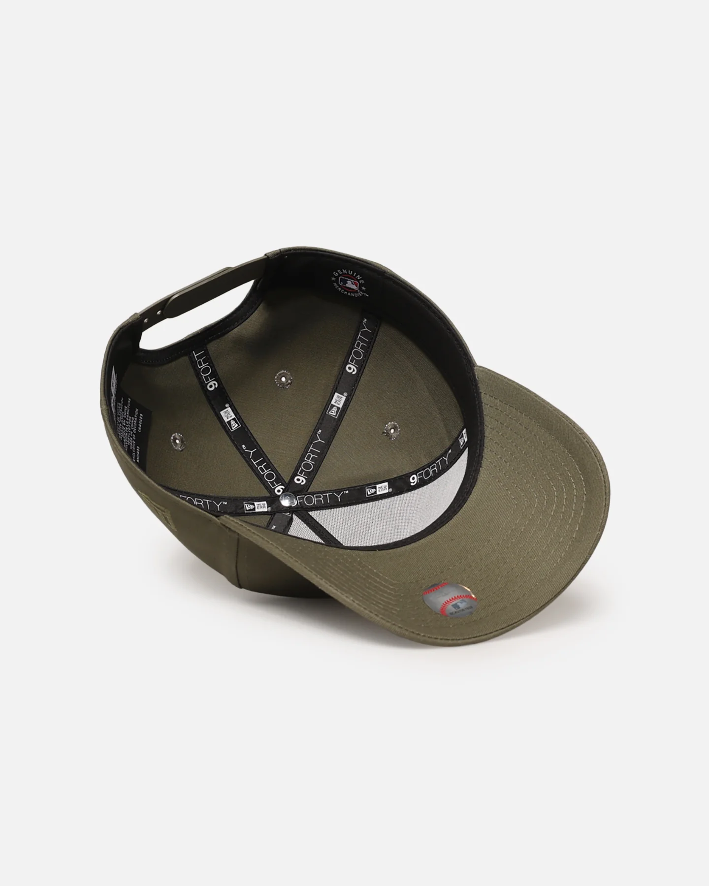 New Era Atlanta Braves 'Tonal Olive' 9FORTY A-Frame Snapback Olive - Image 6