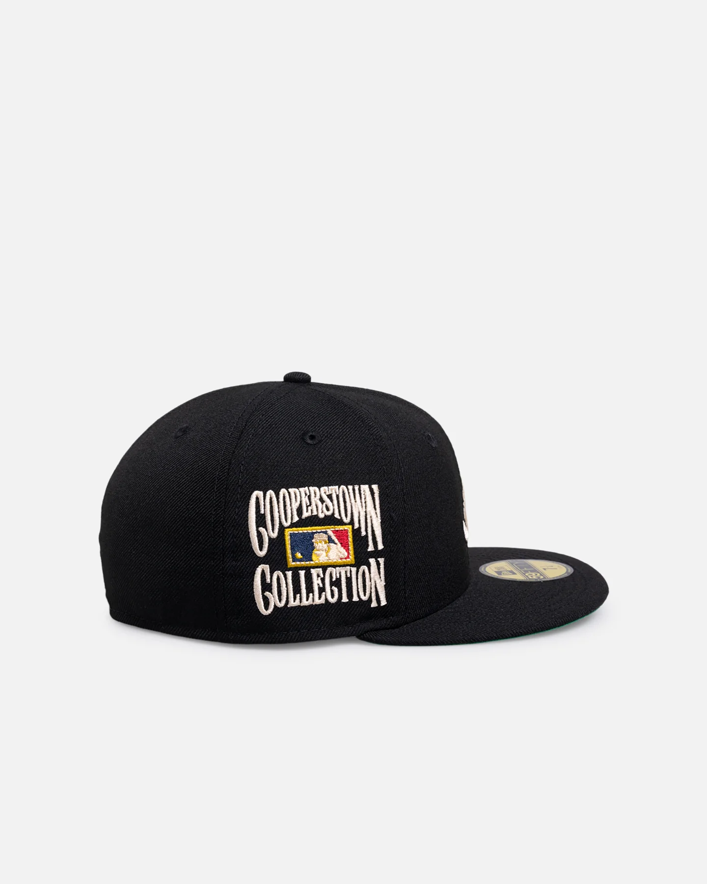 New Era Atlanta Braves 'Wool' 59FIFTY Fitted Black - Image 3