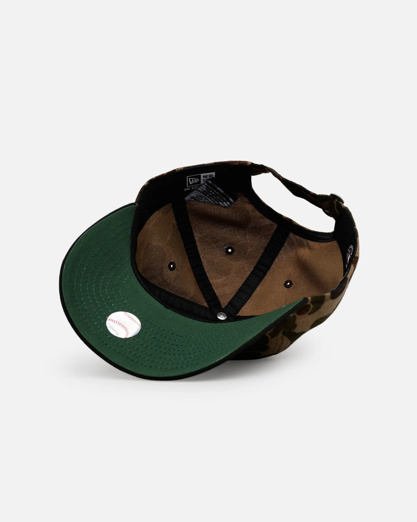 New Era Atlanta Braves 'Wool Duck Camo' 19TWENTY Strapback Duck Camo - Image 6
