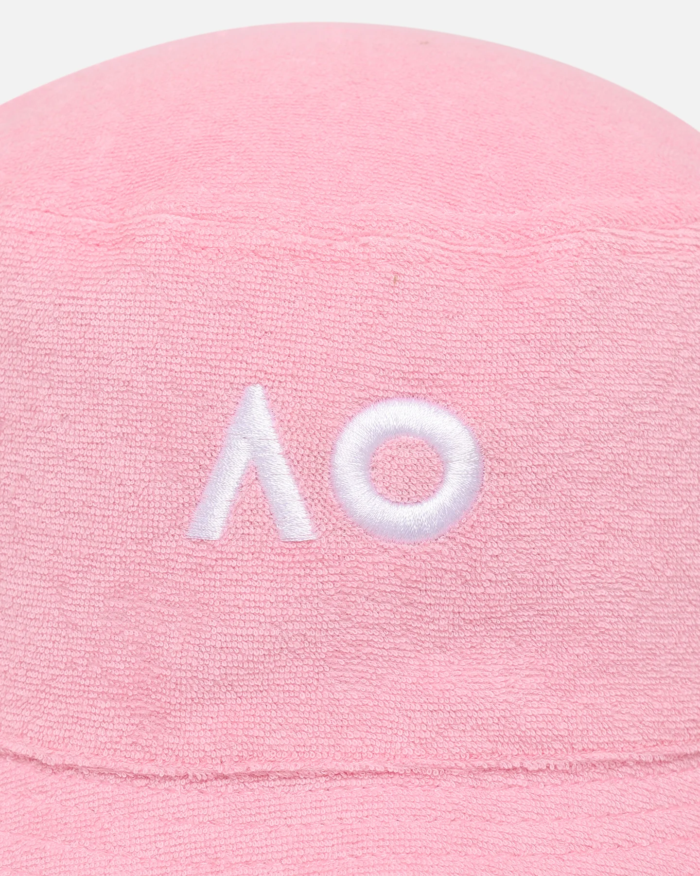 New Era Australian Open '25 Reversible Terry Bucket Hat Pastel Pink - Image 5