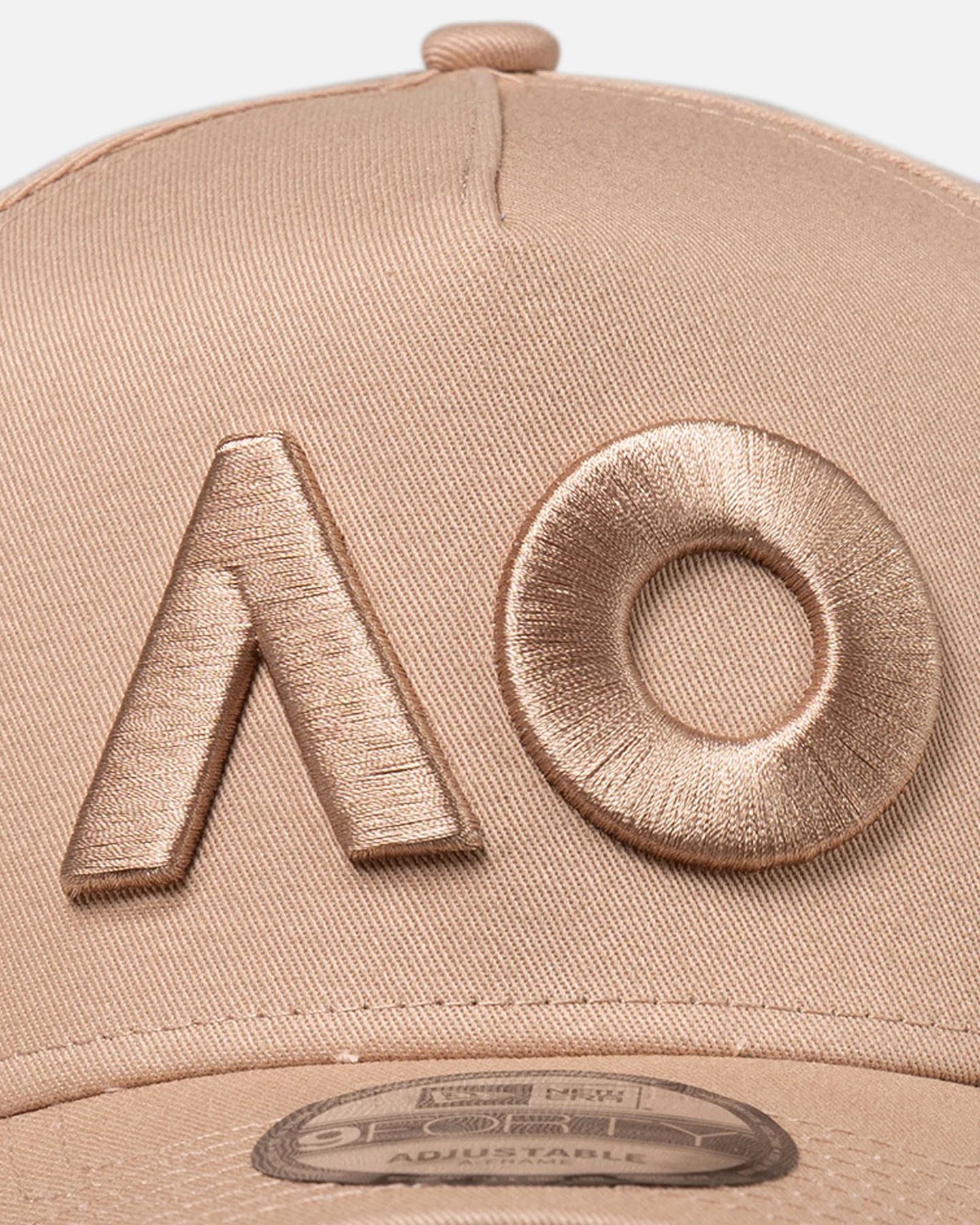 New Era Australian Open '26 9FORTY A-Frame Snapback Med Beige - Image 5