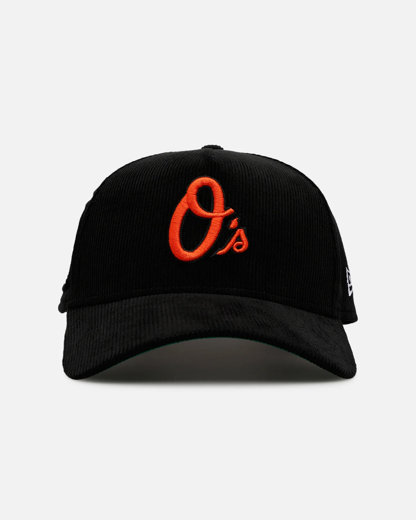 New Era Baltimore Orioles 'Black Cord' 9FORTY A-Frame Corduroy Snapback Black