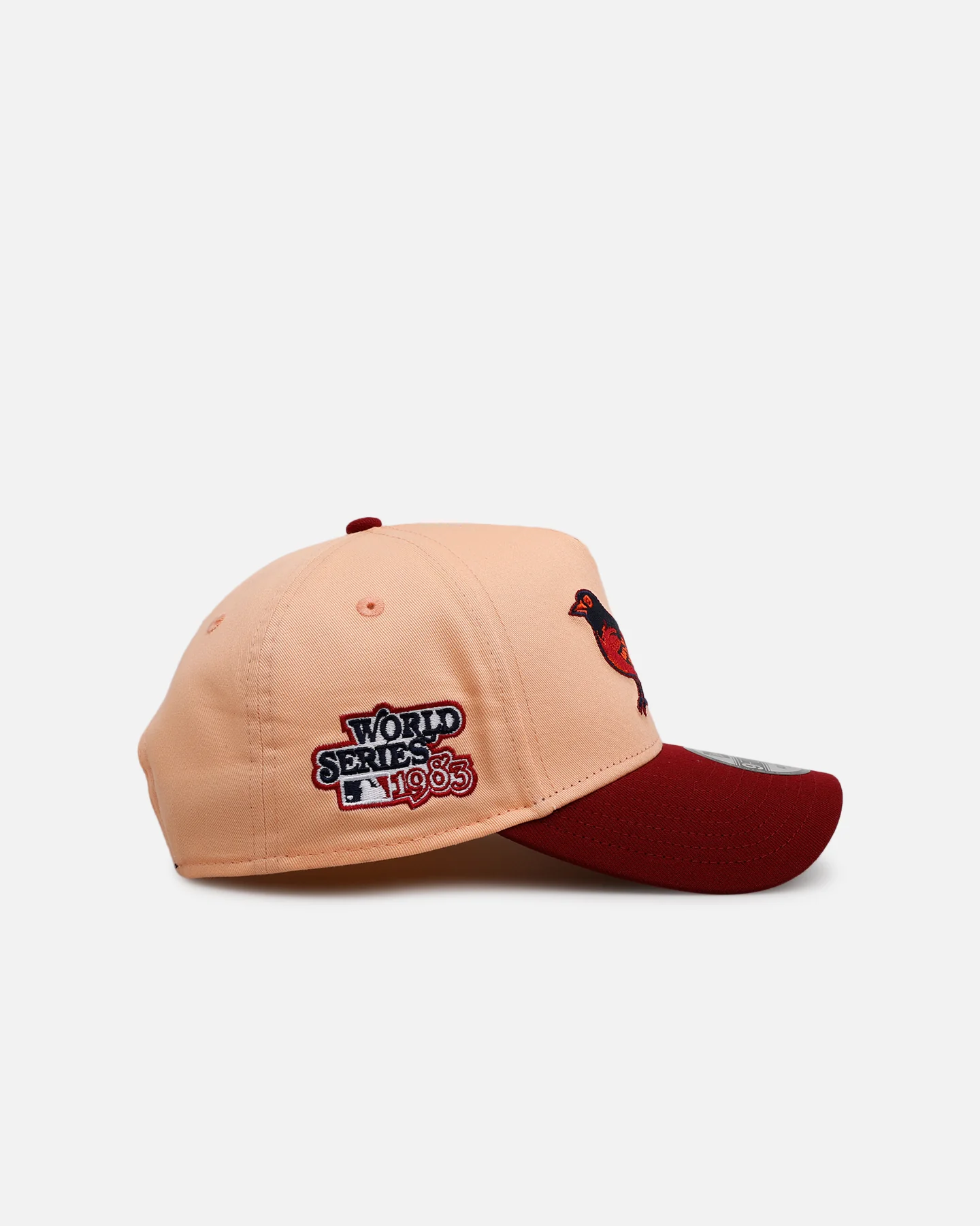 New Era Baltimore Orioles 'Volcano' 9FORTY A-Frame Snapback Peach - Image 3
