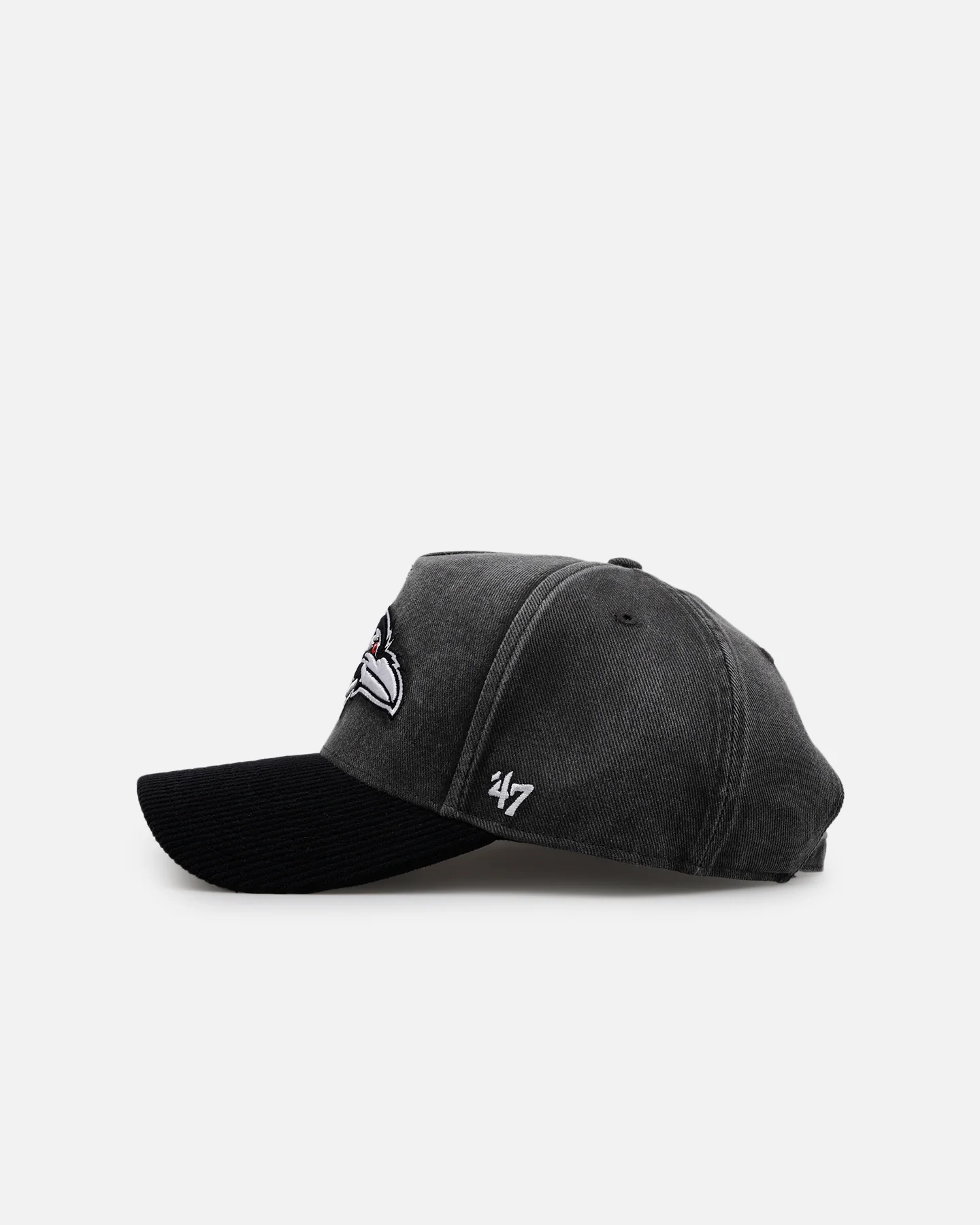 47 Brand Baltimore Ravens 'Apollo Corduroy' 47 Offside DT Strapback Black - Image 5