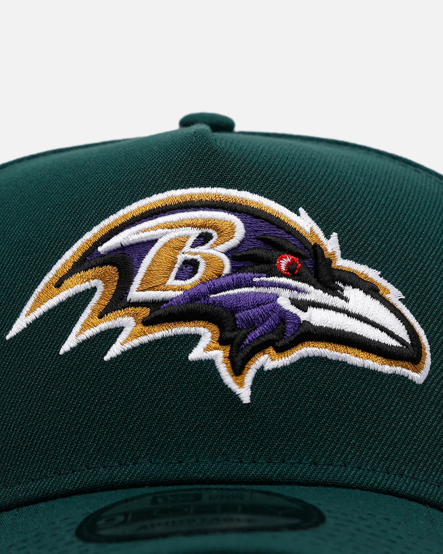 New Era Baltimore Ravens 'Evergreen' 9FORTY A-Frame Snapback Dark Green - Image 5