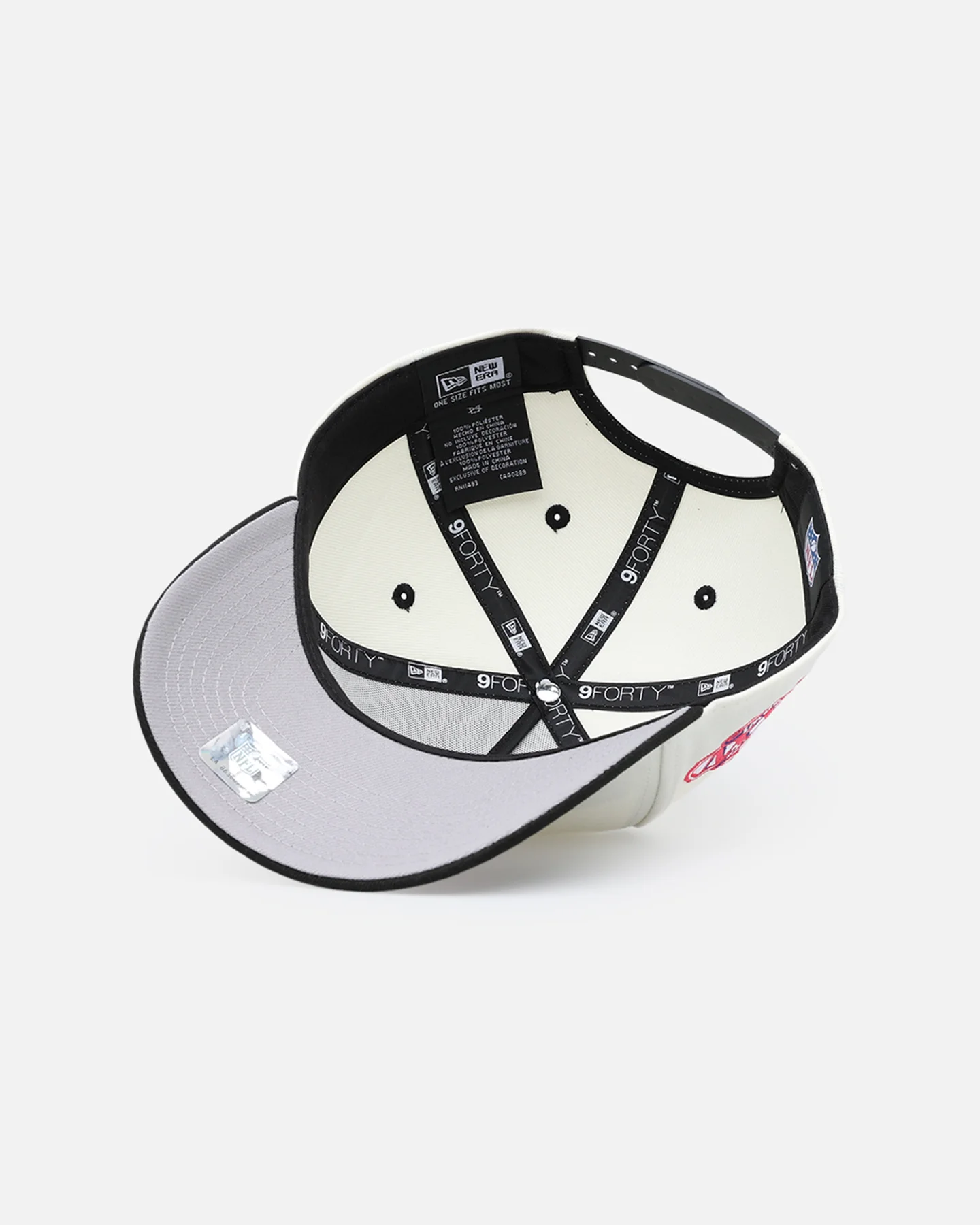 New Era Baltimore Ravens 'Neon Nights' 9FORTY Snapback Chrome/Black - Image 6
