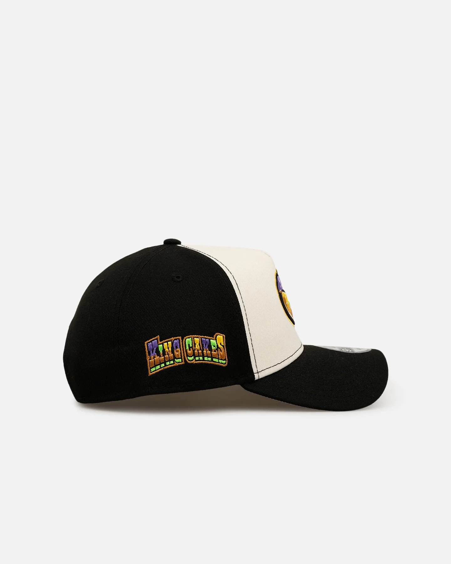 New Era Biloxi Shuckers 'MILB Theme Night' 9FORTY A-Frame Snapback Chrome/Black - Image 3