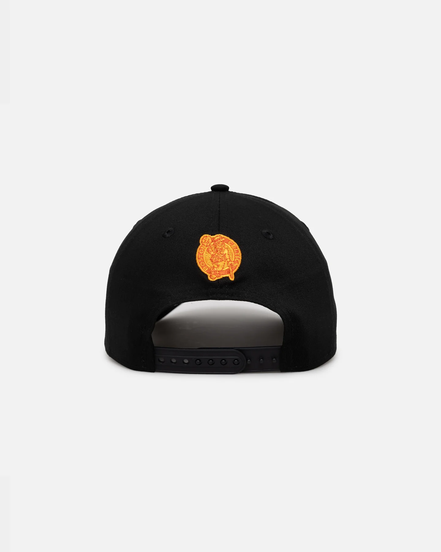 New Era Boston Celtics 'Black Flame' 9FORTY A-Frame Snapback Black/Flame - Image 2