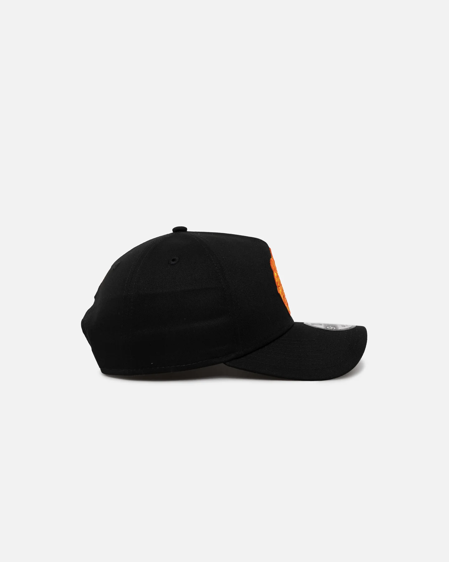 New Era Boston Celtics 'Black Flame' 9FORTY A-Frame Snapback Black/Flame - Image 3
