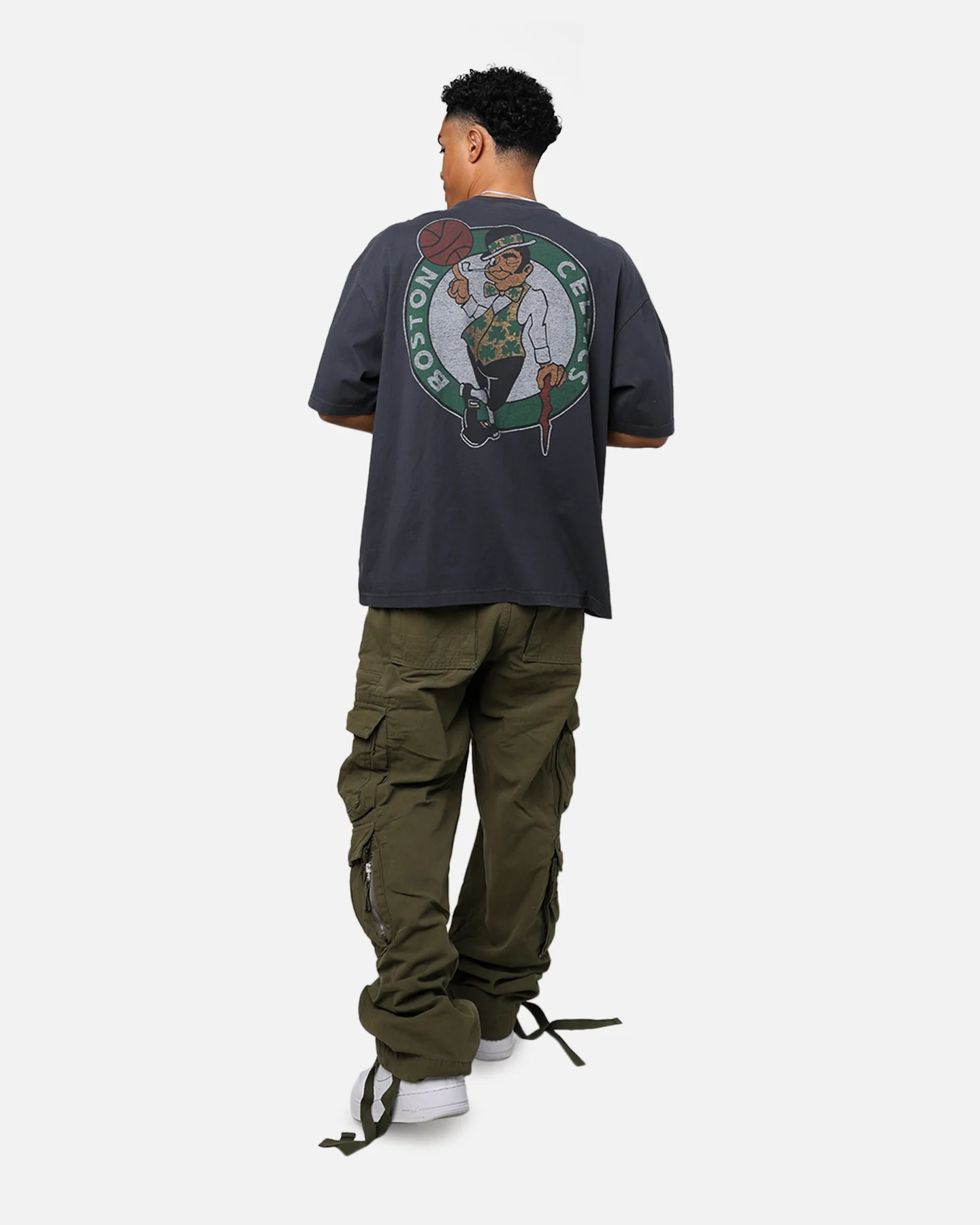 New Era Boston Celtics Oversized T-Shirt Black - Image 8