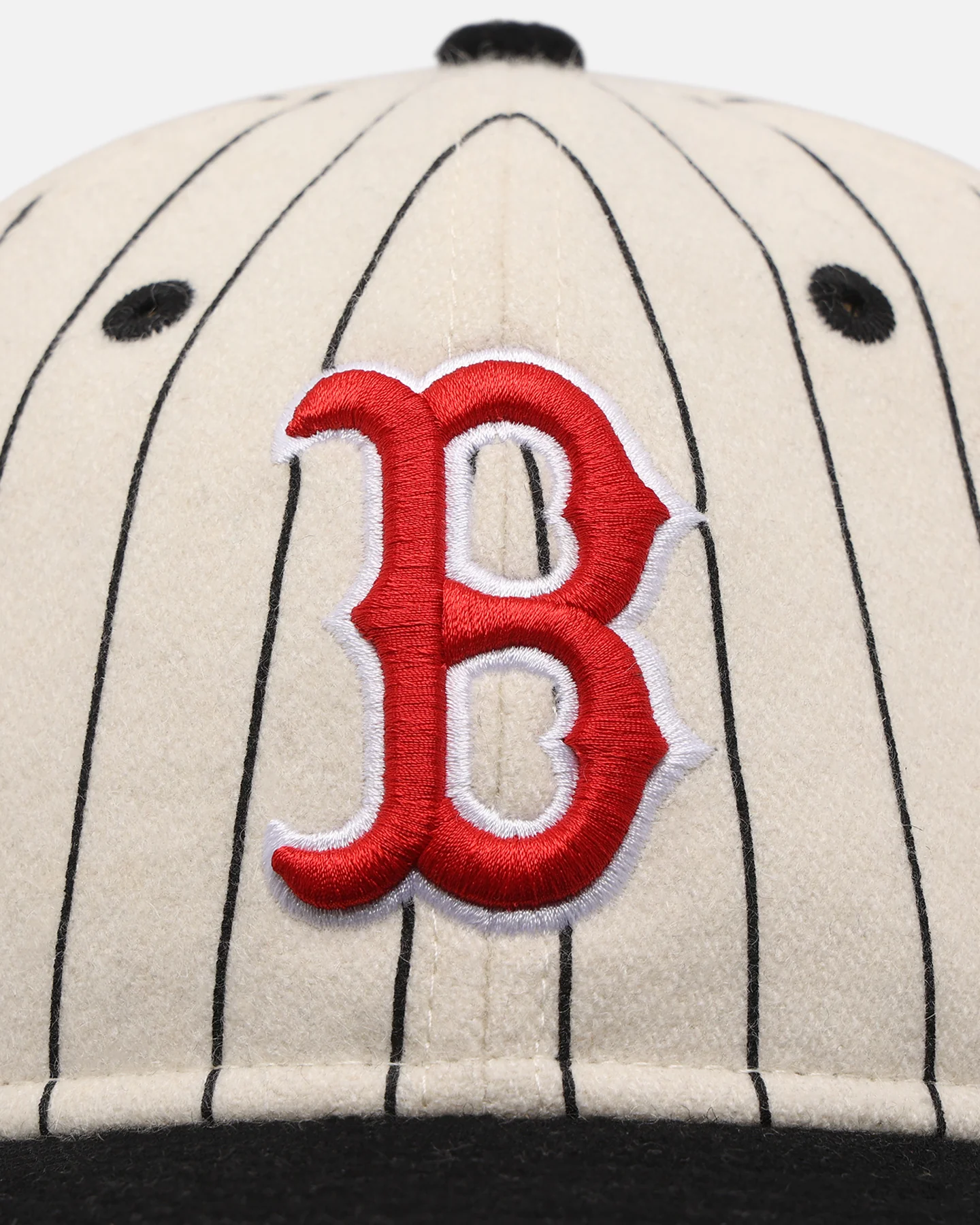 New Era Boston Red Sox 9FIFTY Retro Crown Strapback Off White/Black - Image 6