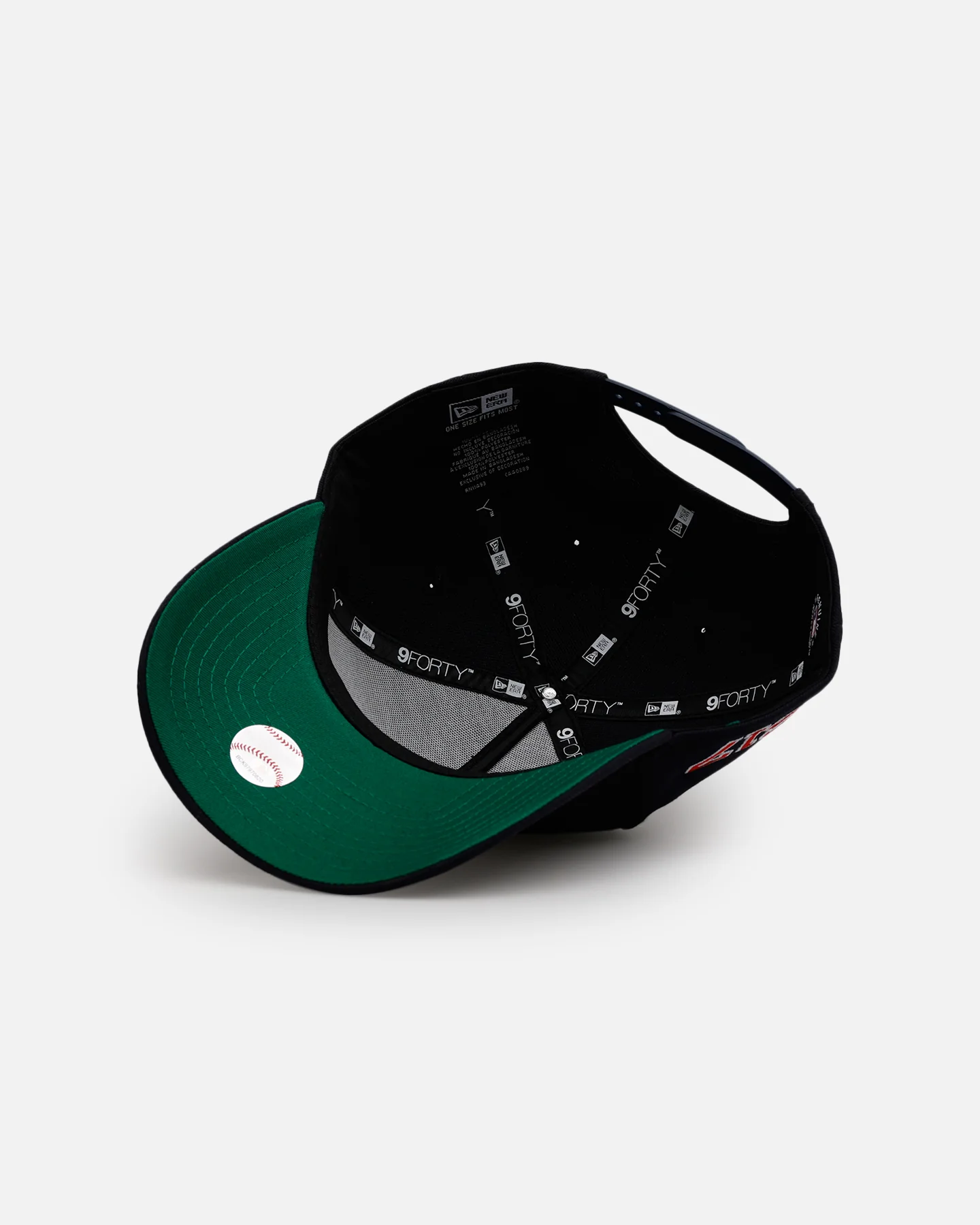 New Era Boston Red Sox 'Area Codes' 9FORTY A-Frame Snapback Navy - Image 6