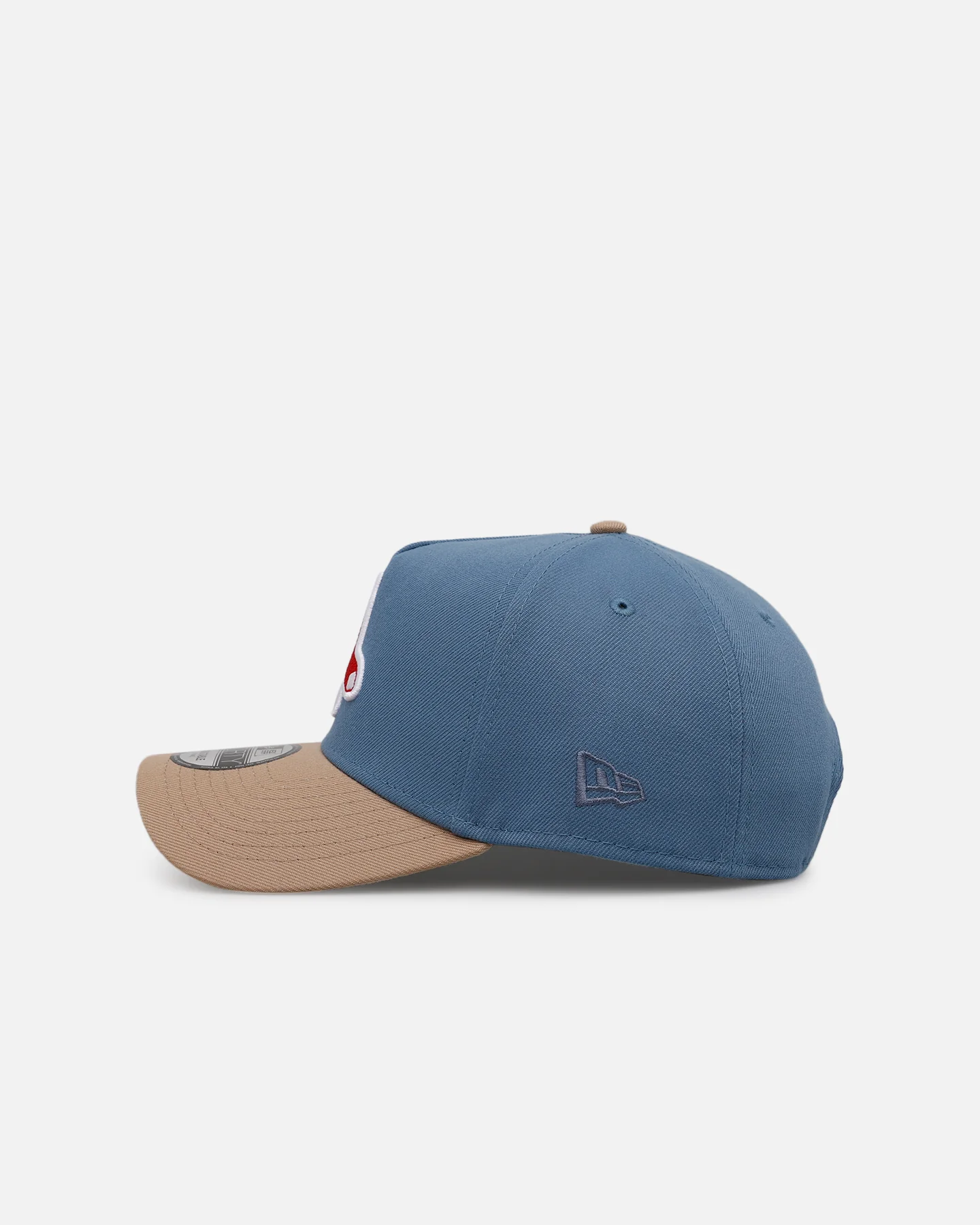 New Era Boston Red Sox 'Easy Breezy' 9FORTY A-Frame Snapback Blue/Tan - Image 4