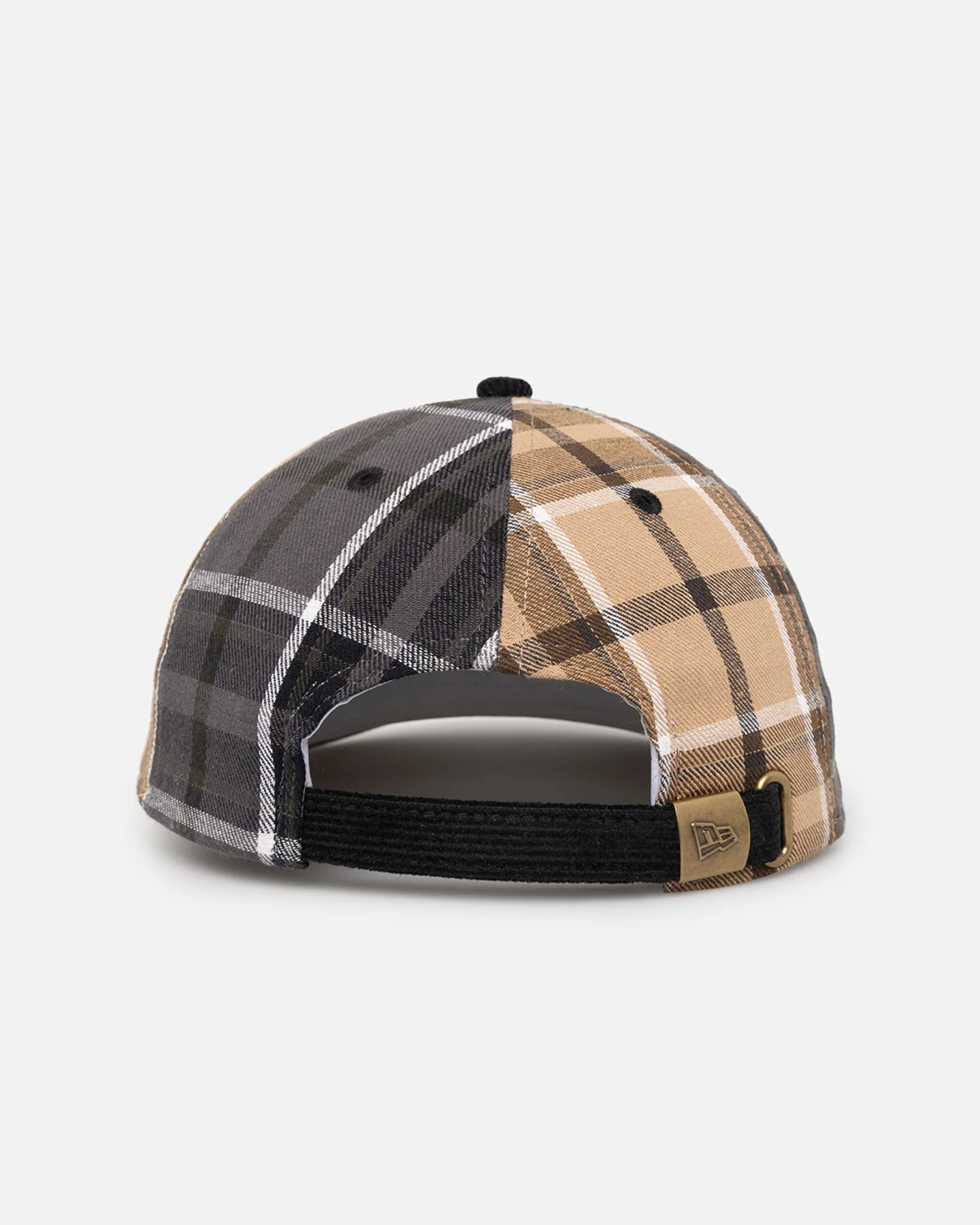 New Era Boston Red Sox 'Multi Panel Plaid' 9FIFTY High Crown Strapback Plaid - Image 3
