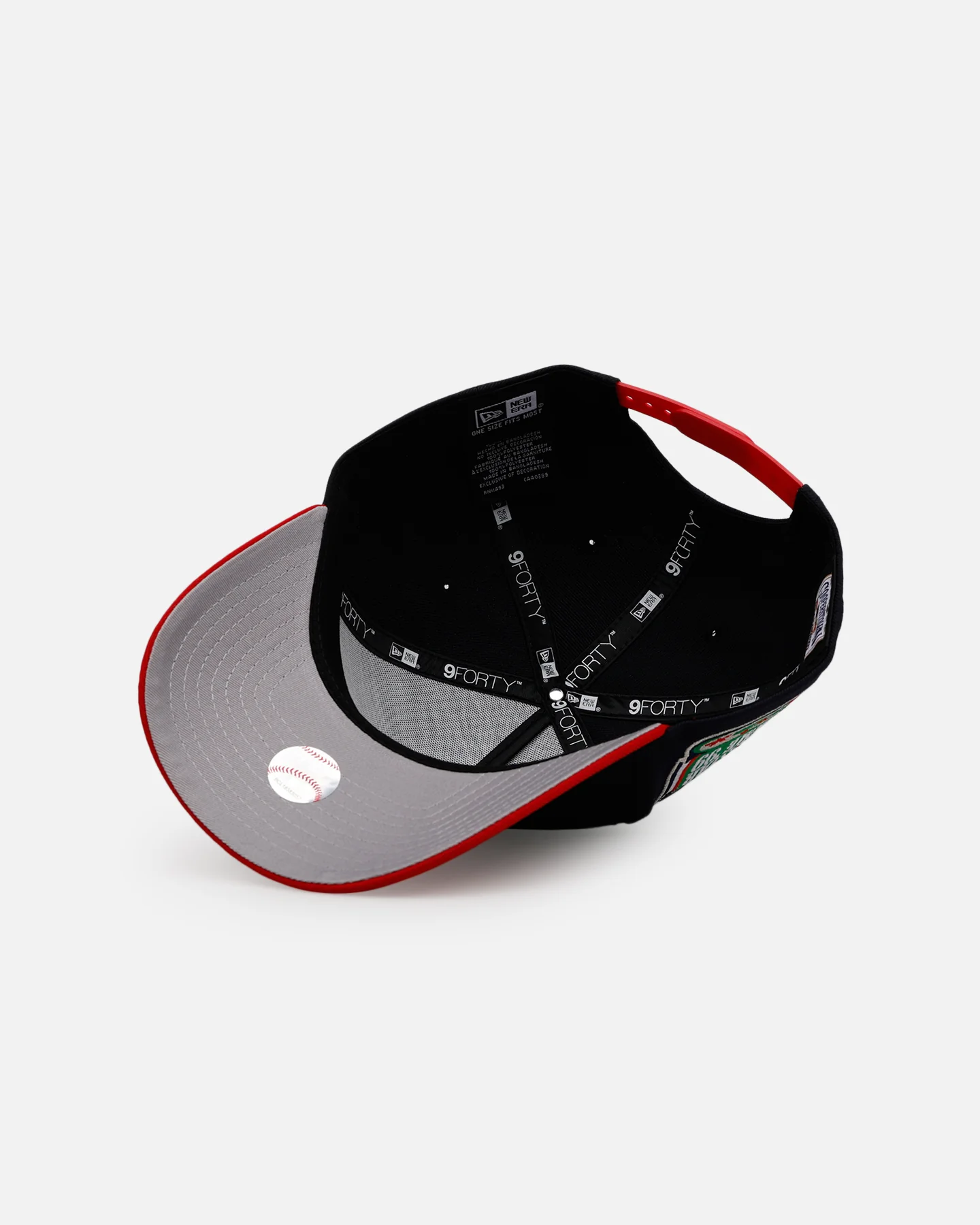 New Era Boston Red Sox 'Official Team Color Rose' 9FORTY A-Frame Snapback Official Team Color - Image 6