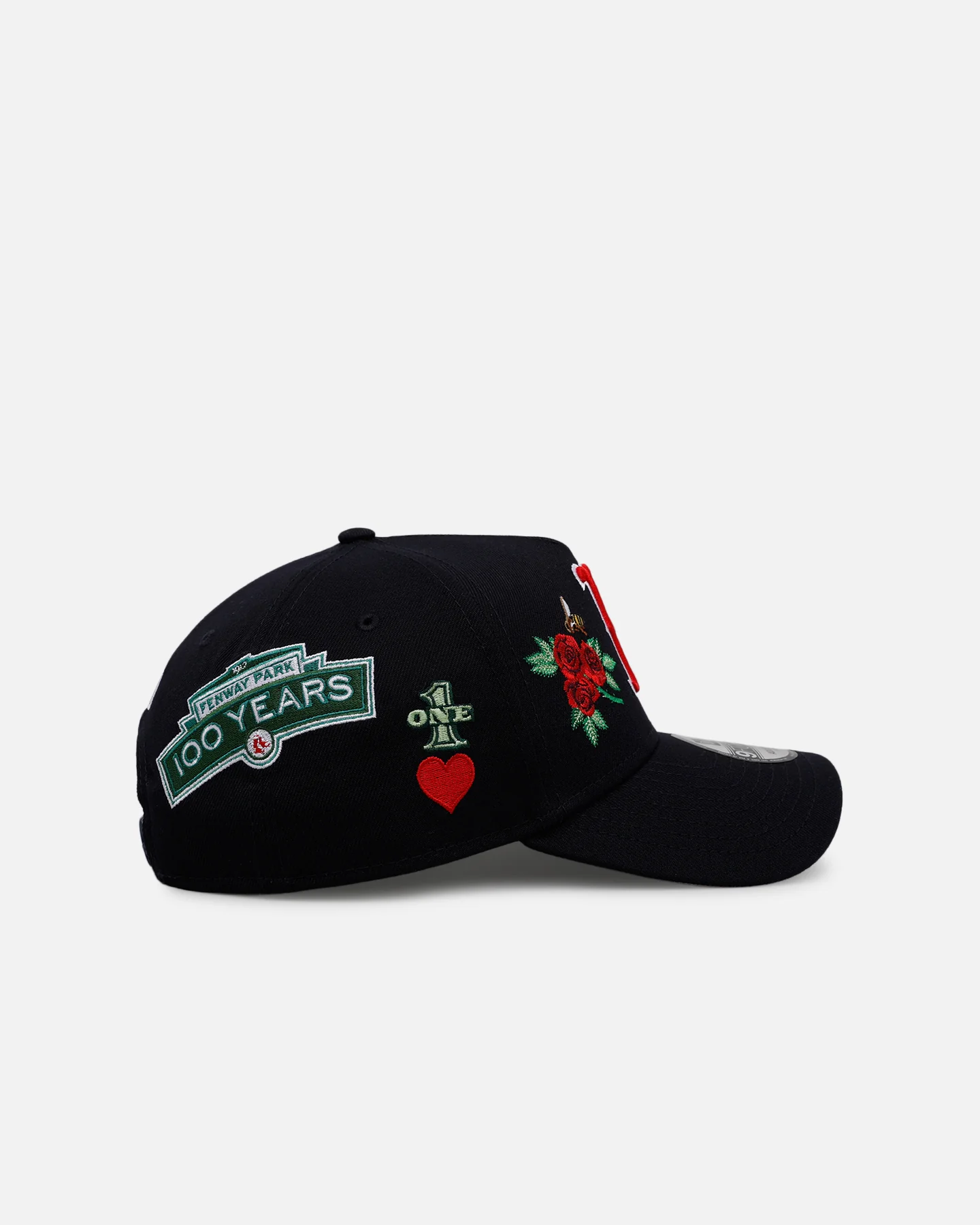 New Era Boston Red Sox 'One Love' 9FORTY A-Frame Snapback Official Team Color - Image 3