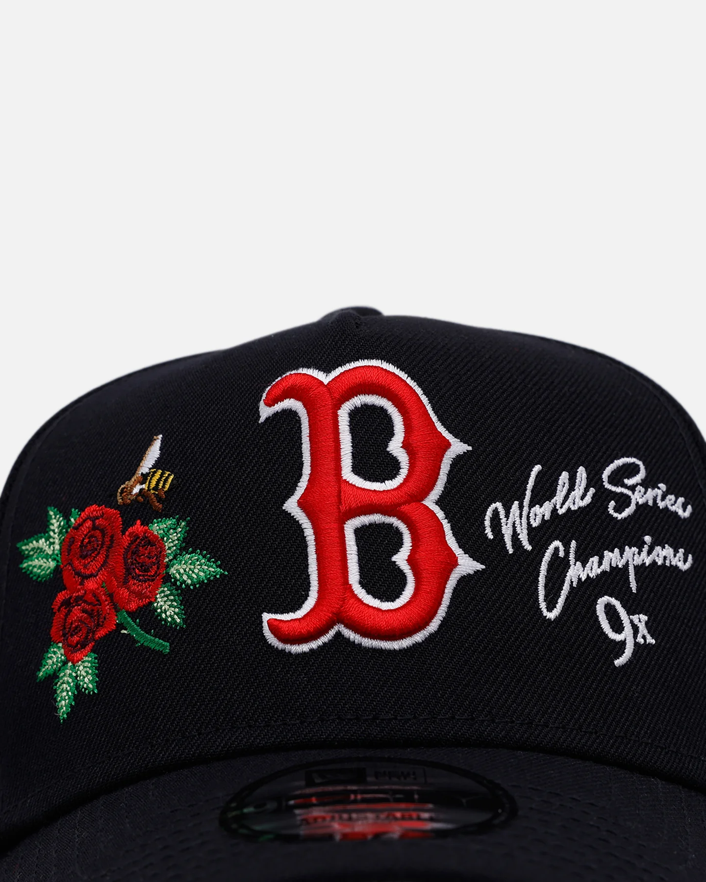 New Era Boston Red Sox 'One Love' 9FORTY A-Frame Snapback Official Team Color - Image 5
