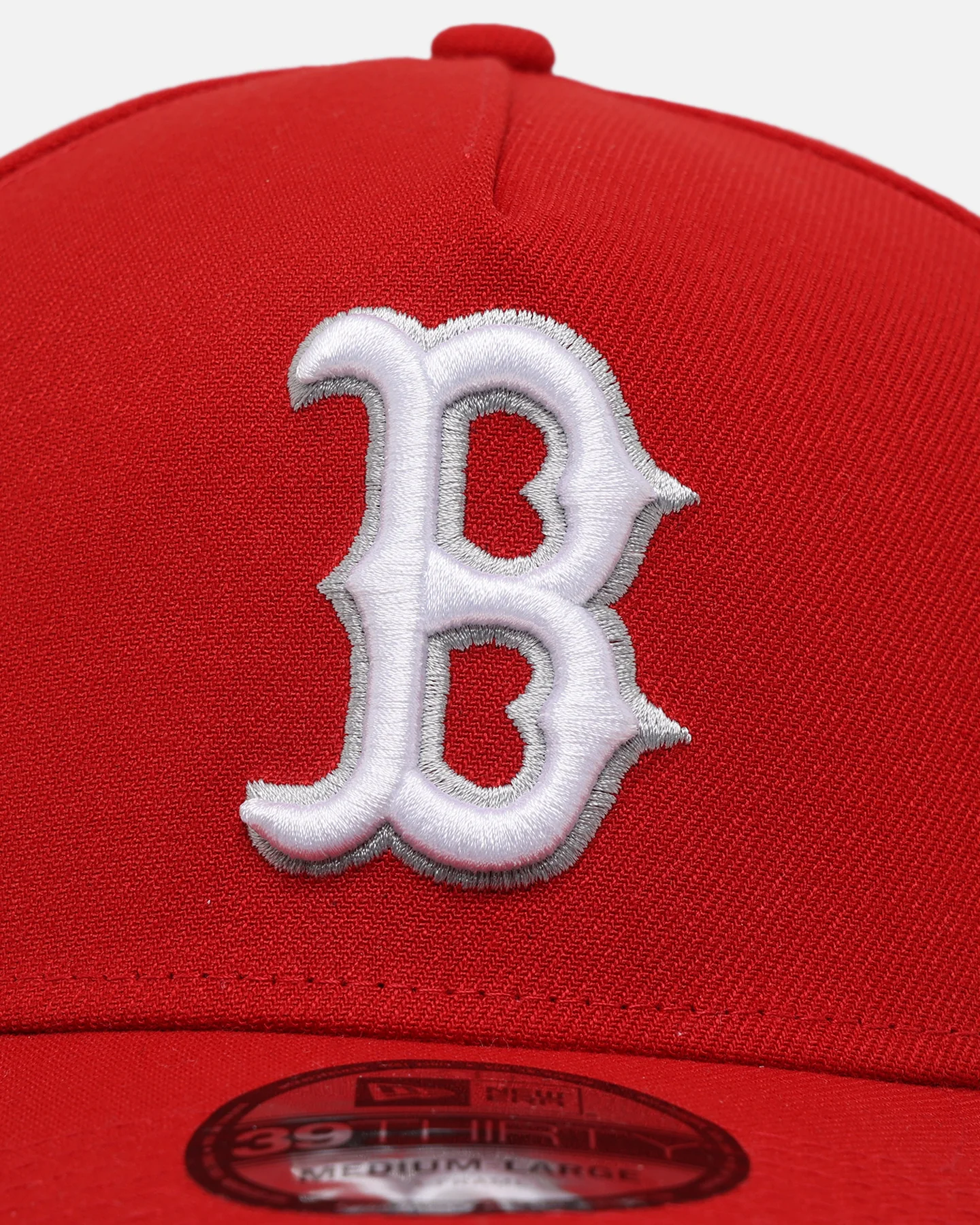 New Era Boston Red Sox "Scarlet White" 39THIRTY A-Frame Stretch Fit Scarlet/White - Image 5