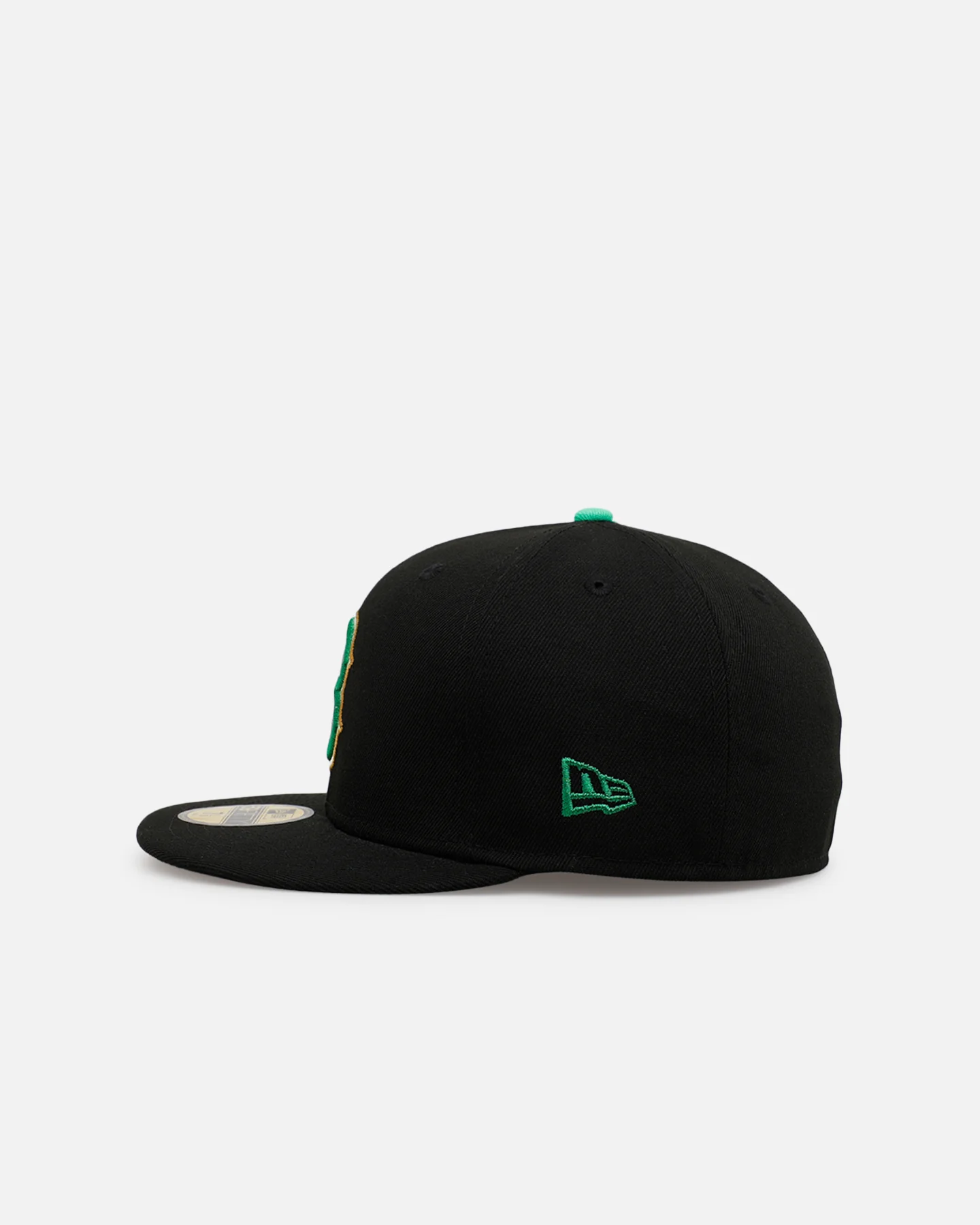 New Era Boston Red Sox 'St. Patrick's Day' 59FIFTY Fitted Black/Green - Image 4