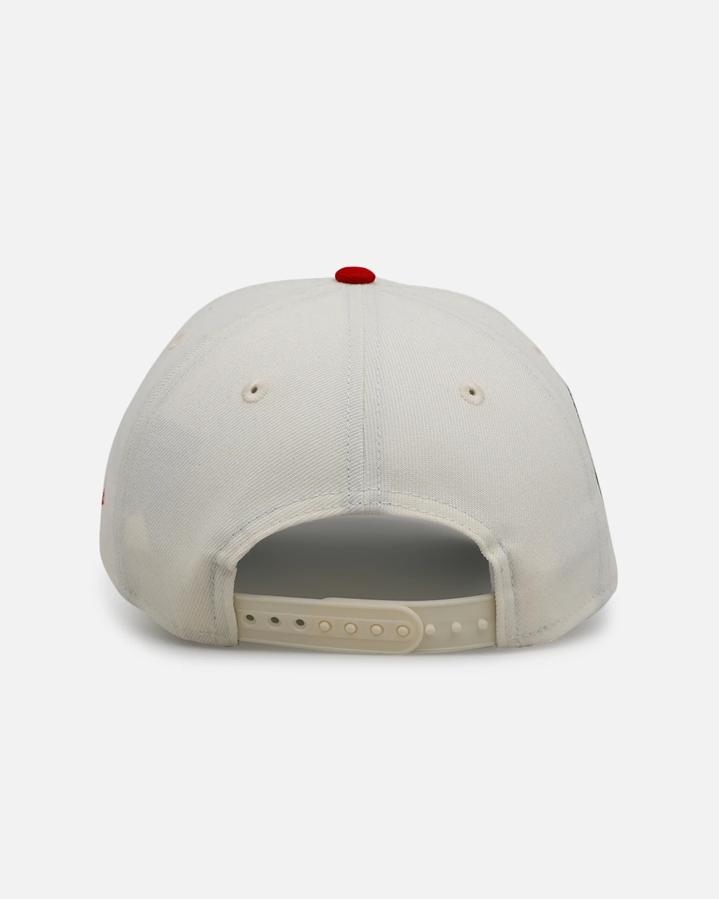 New Era Boston Red Sox 'Strawberry' 9FORTY A-Frame Snapback Chrome/Red - Image 2