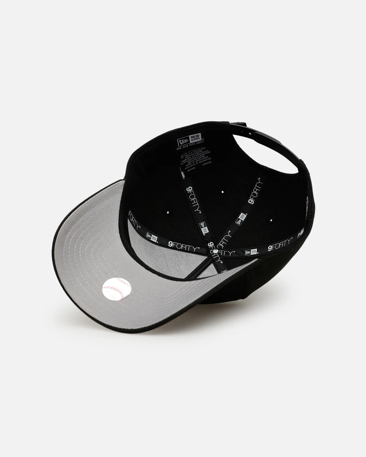 New Era Boston Red Sox 'Summer Flowers' 9FORTY A-Frame Snapback Black - Image 6