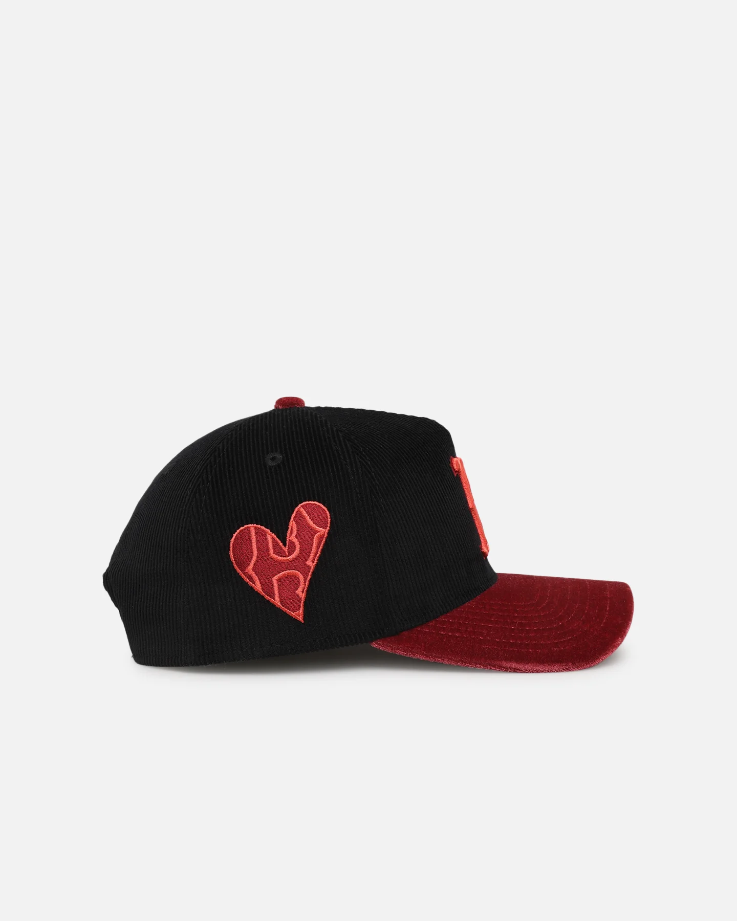 New Era Boston Red Sox 'Velvet Cord Certified Lover' 9FORTY A-Frame Premium Corduroy Snapback Violet - Image 4