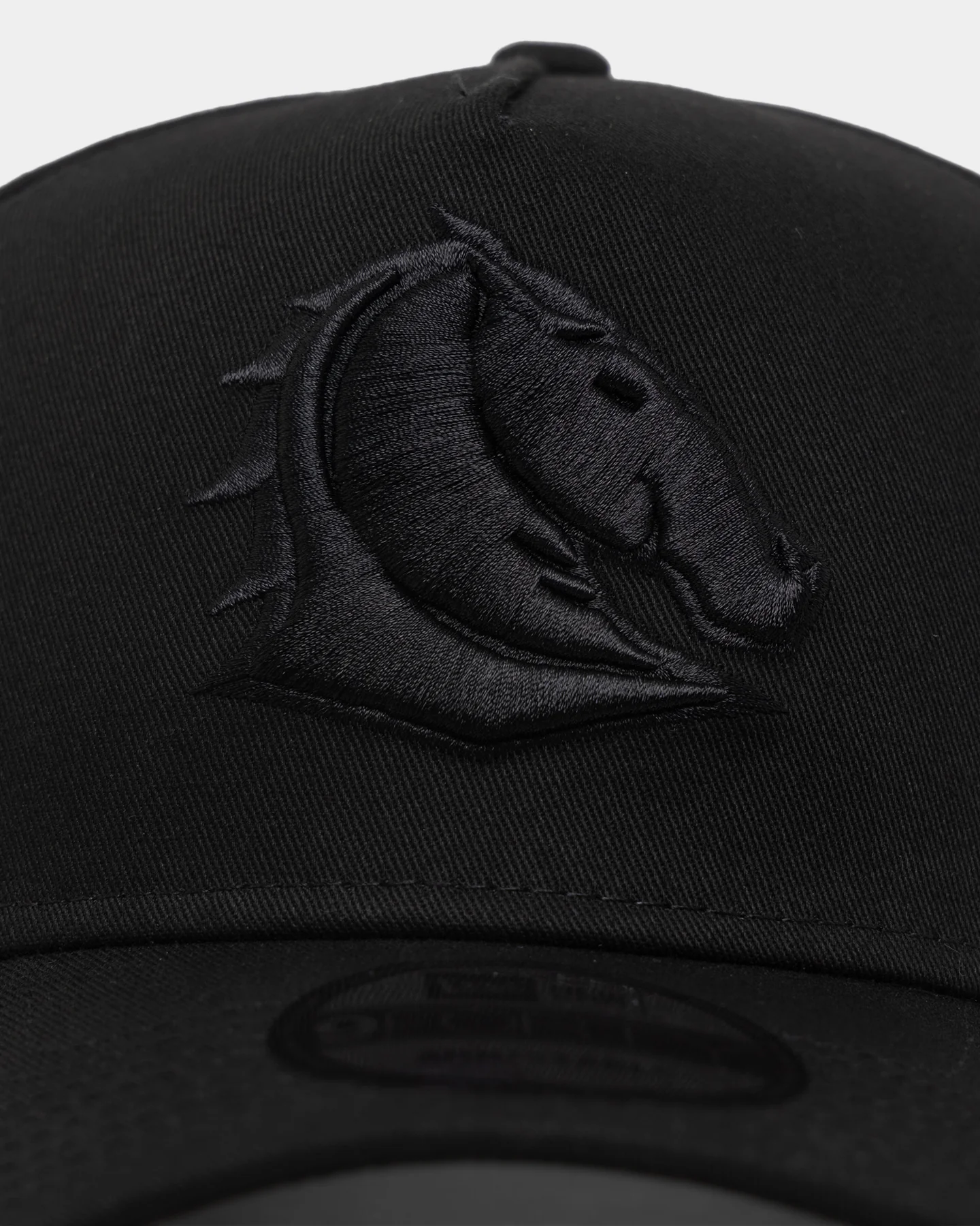 New Era Brisbane Broncos 'Black On Black' 9FORTY A-Frame Snapback Black - Image 5