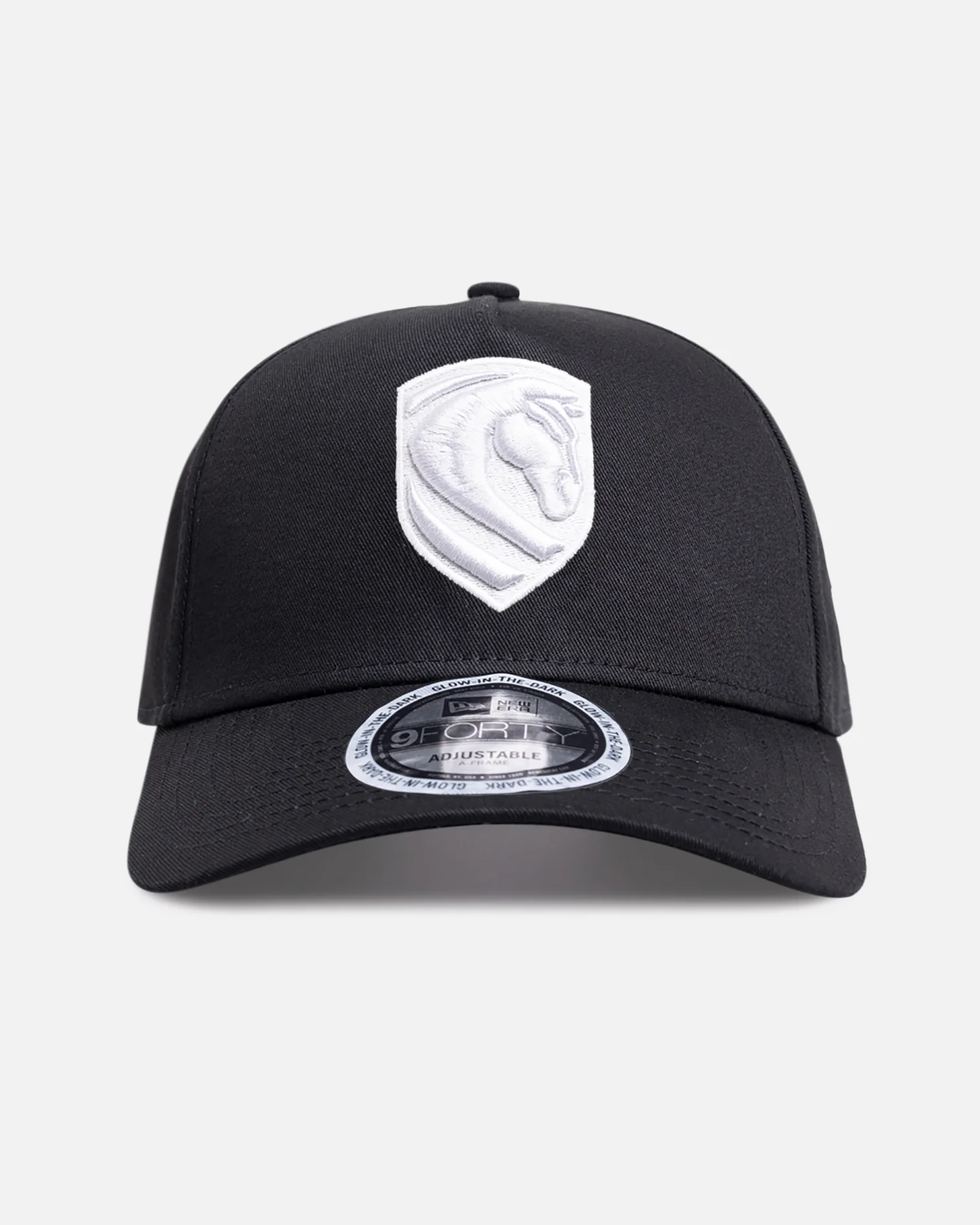 New Era Brisbane Broncos 'NRL Glow In The Dark' 9FORTY A-Frame Snapback Black - Image 2