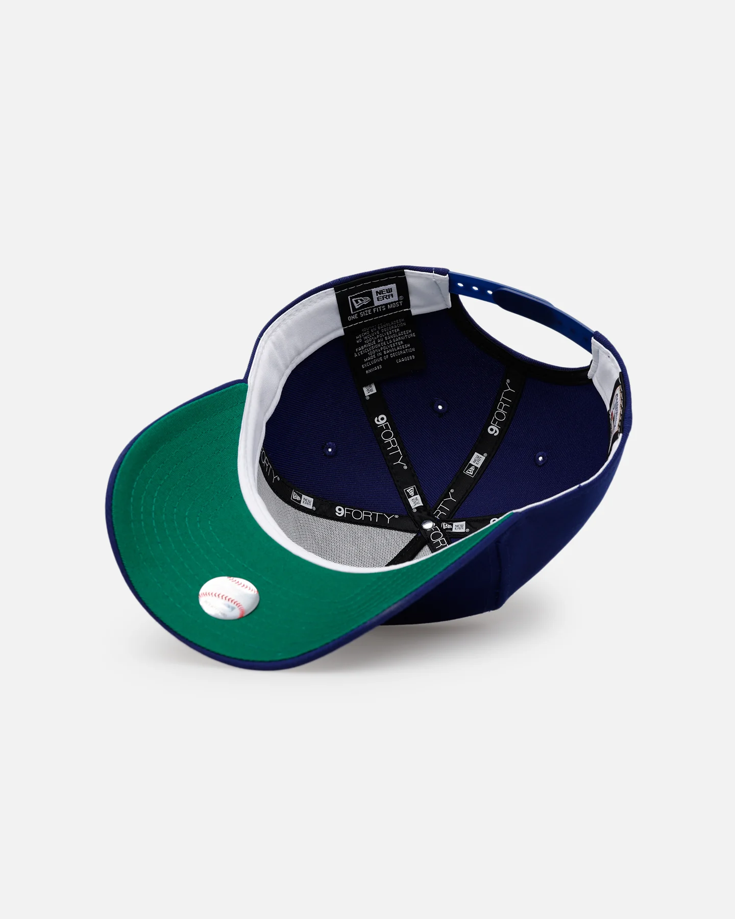 New Era Brooklyn Dodgers 'Baseball Hearts' 9FORTY A-Frame Snapback Official Team Color - Image 6