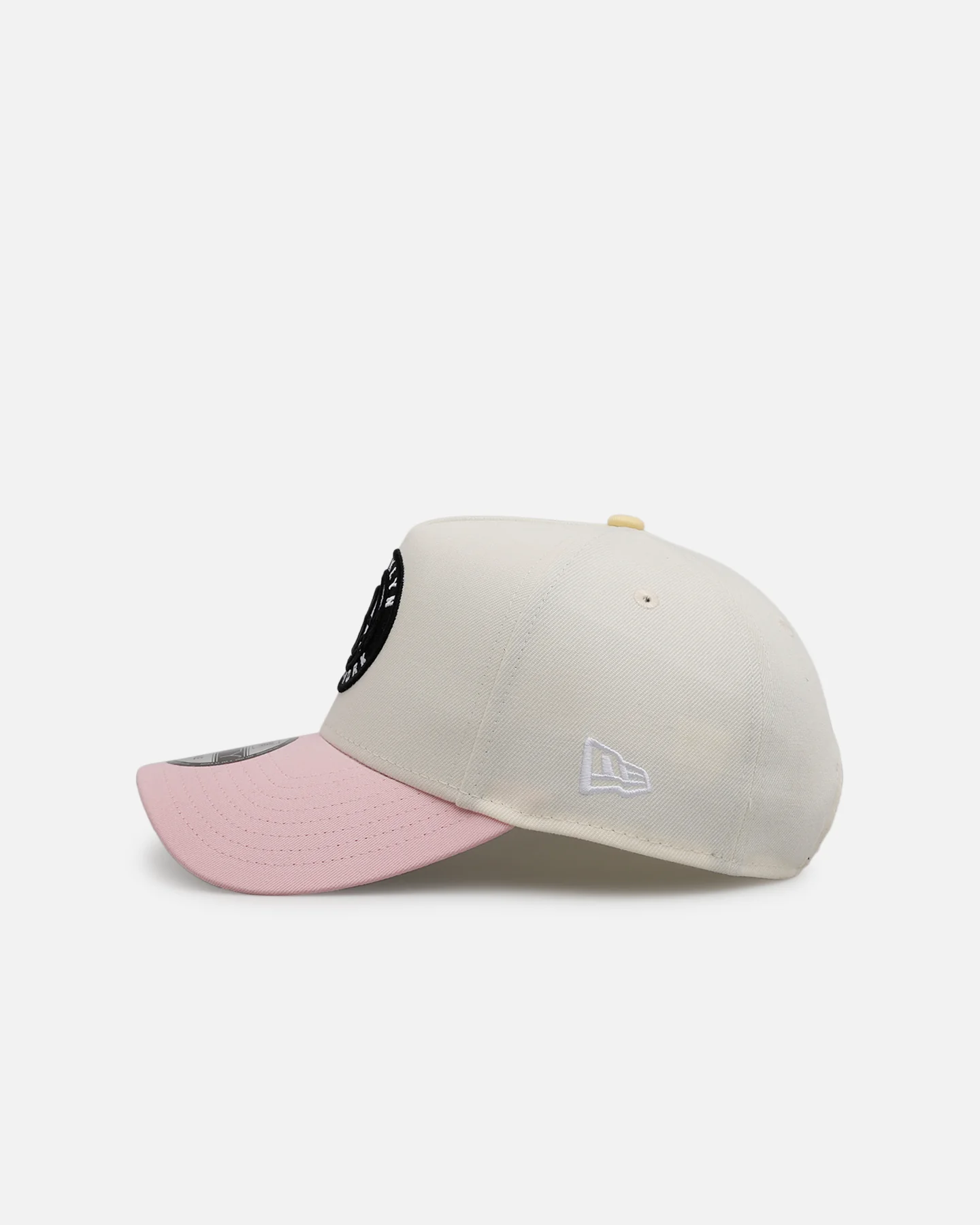 New Era Brooklyn Nets 'Pink Lemonade' 9FORTY A-Frame Snapback Pink/Yellow - Image 4