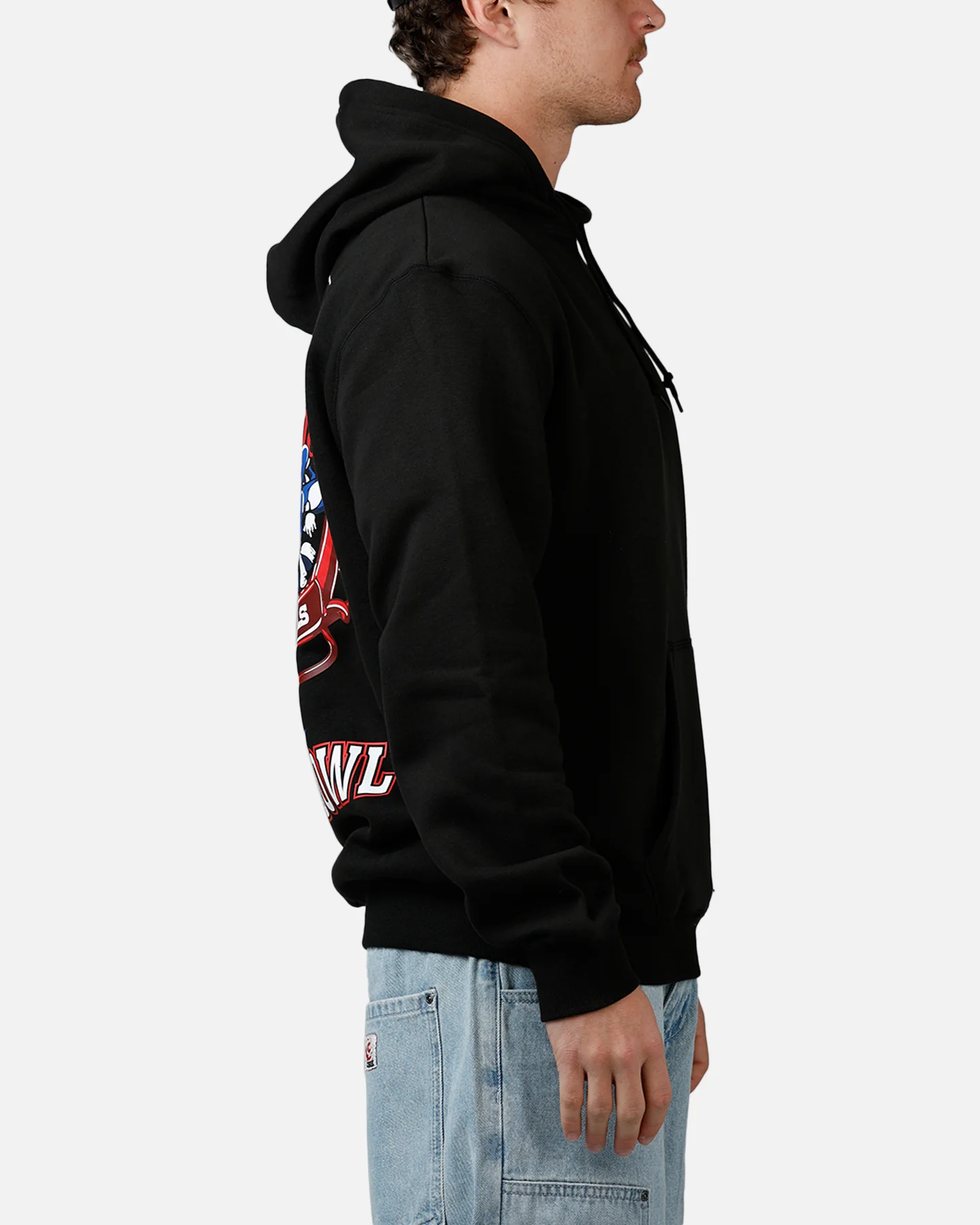 New Era Buffalo Bills All I Want For Christmas Hoodie Black - Image 4