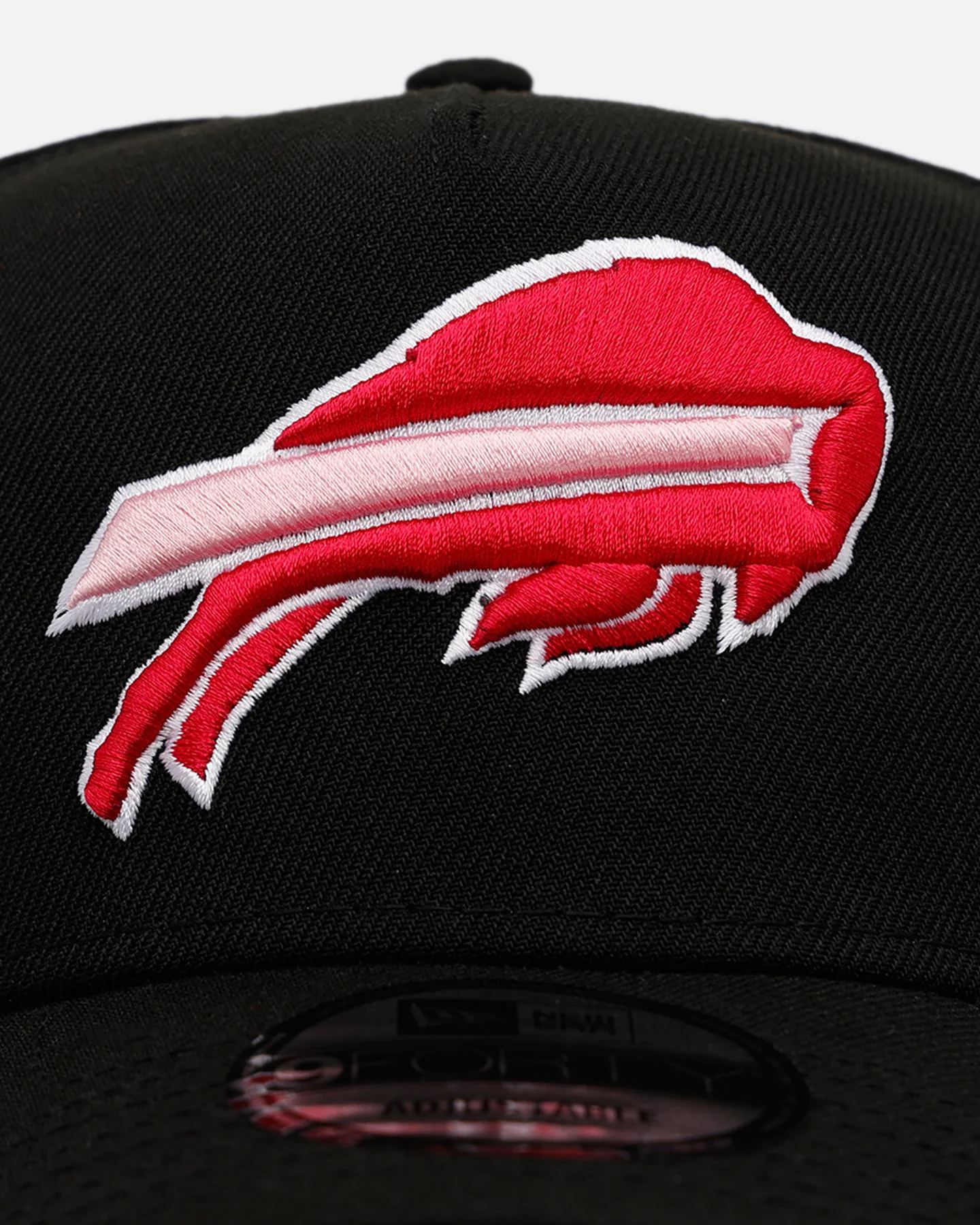 New Era Buffalo Bills 'Black And Pink' 9FORTY A-Frame Snapback Black/Pink - Image 5