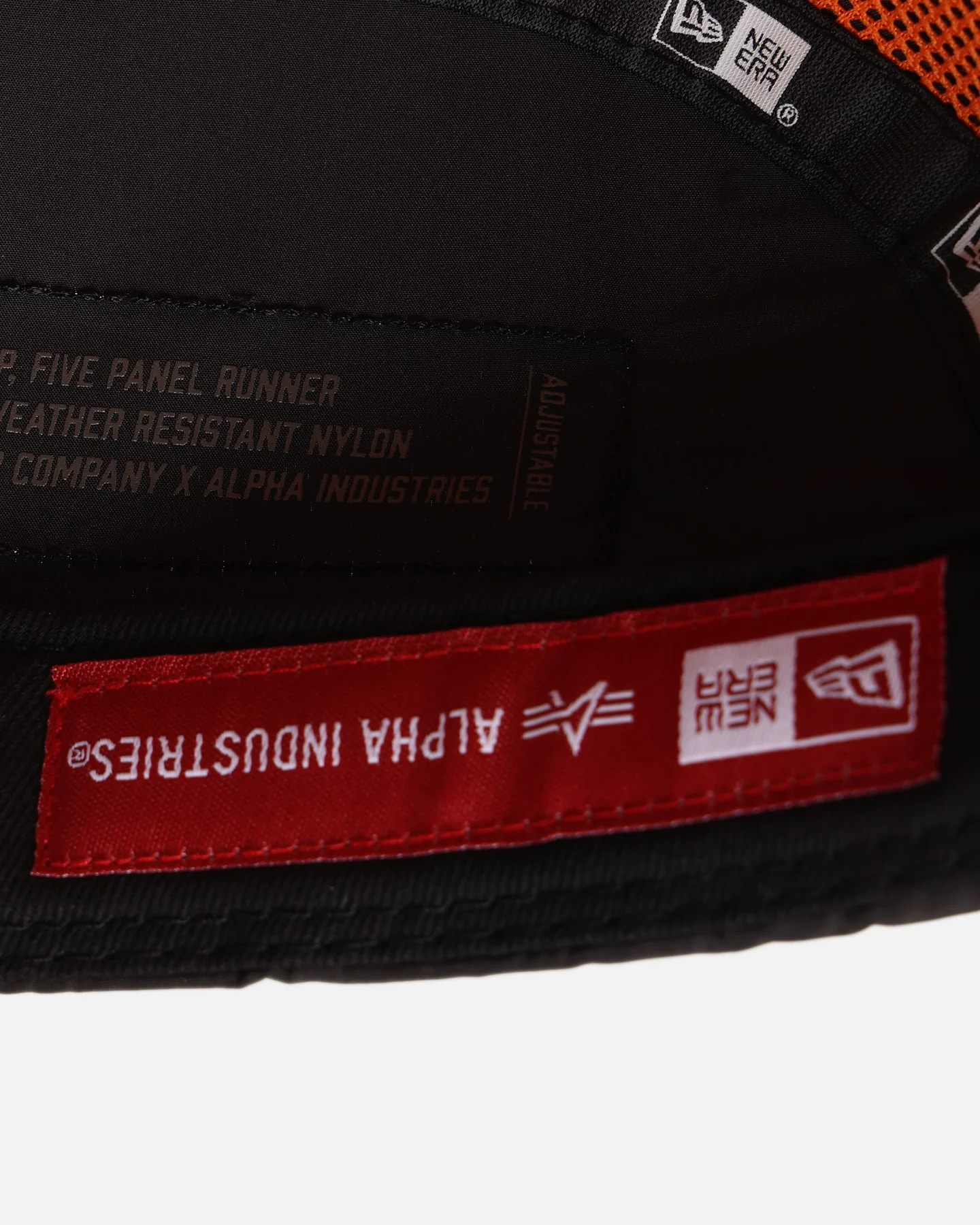 New Era Buffalo Bills 'New Era x Alpha Industries' Camper Strapback Black - Image 7