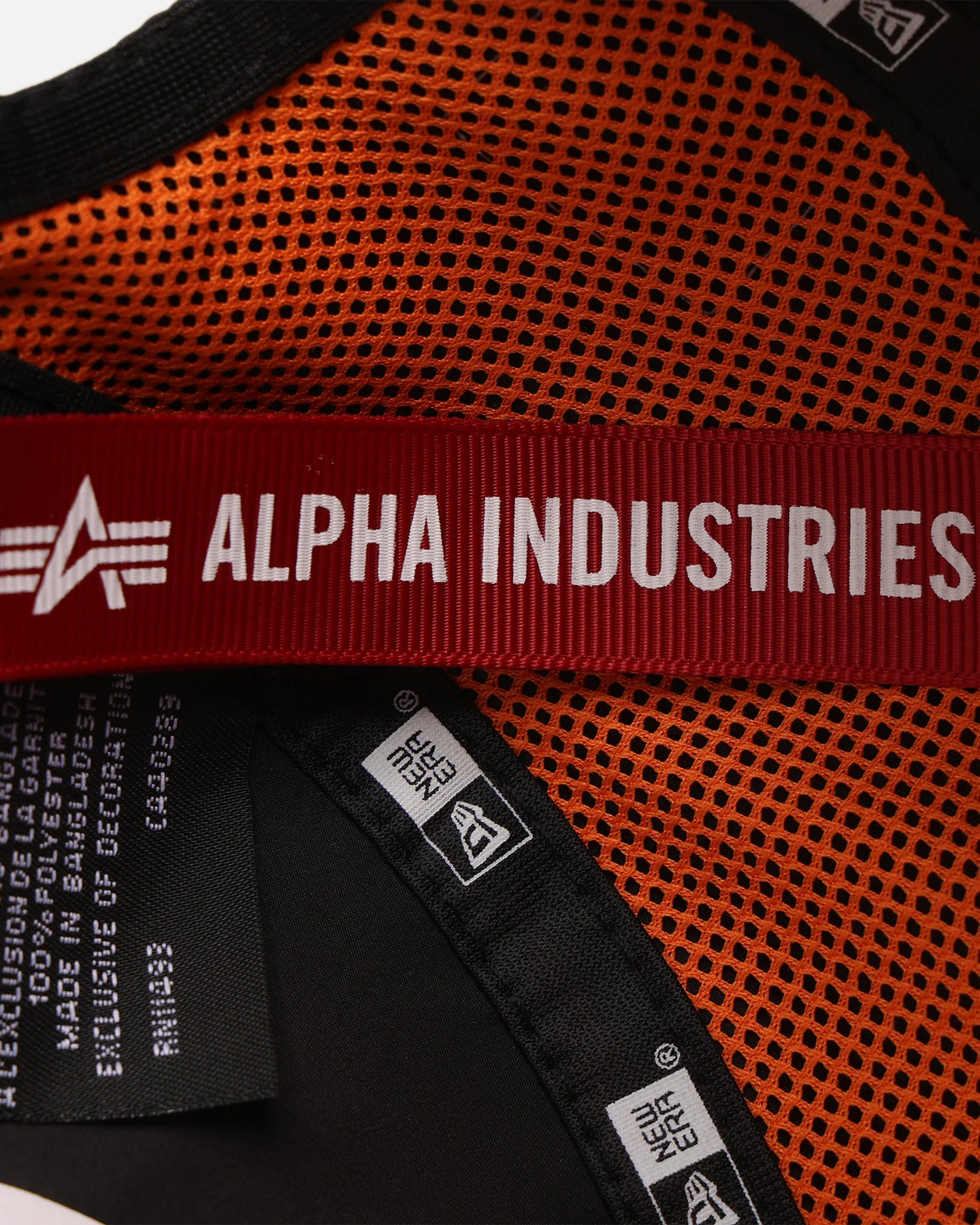New Era Buffalo Bills 'New Era x Alpha Industries' Camper Strapback Black - Image 8