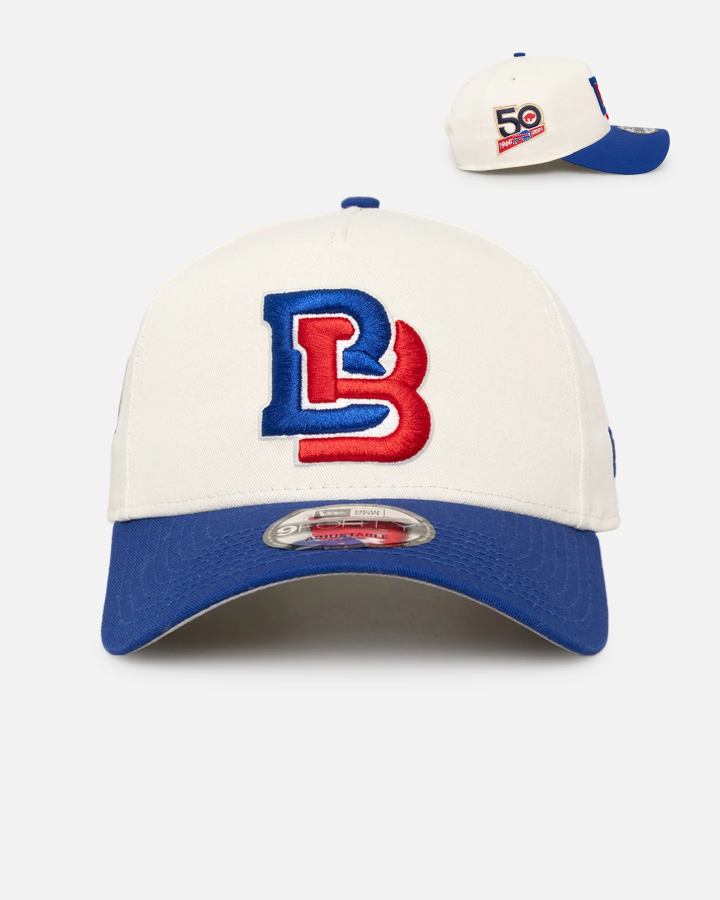 New Era Buffalo Bills 'NFL City Originals' 9FORTY A-Frame Snapback Chrome White/OTC