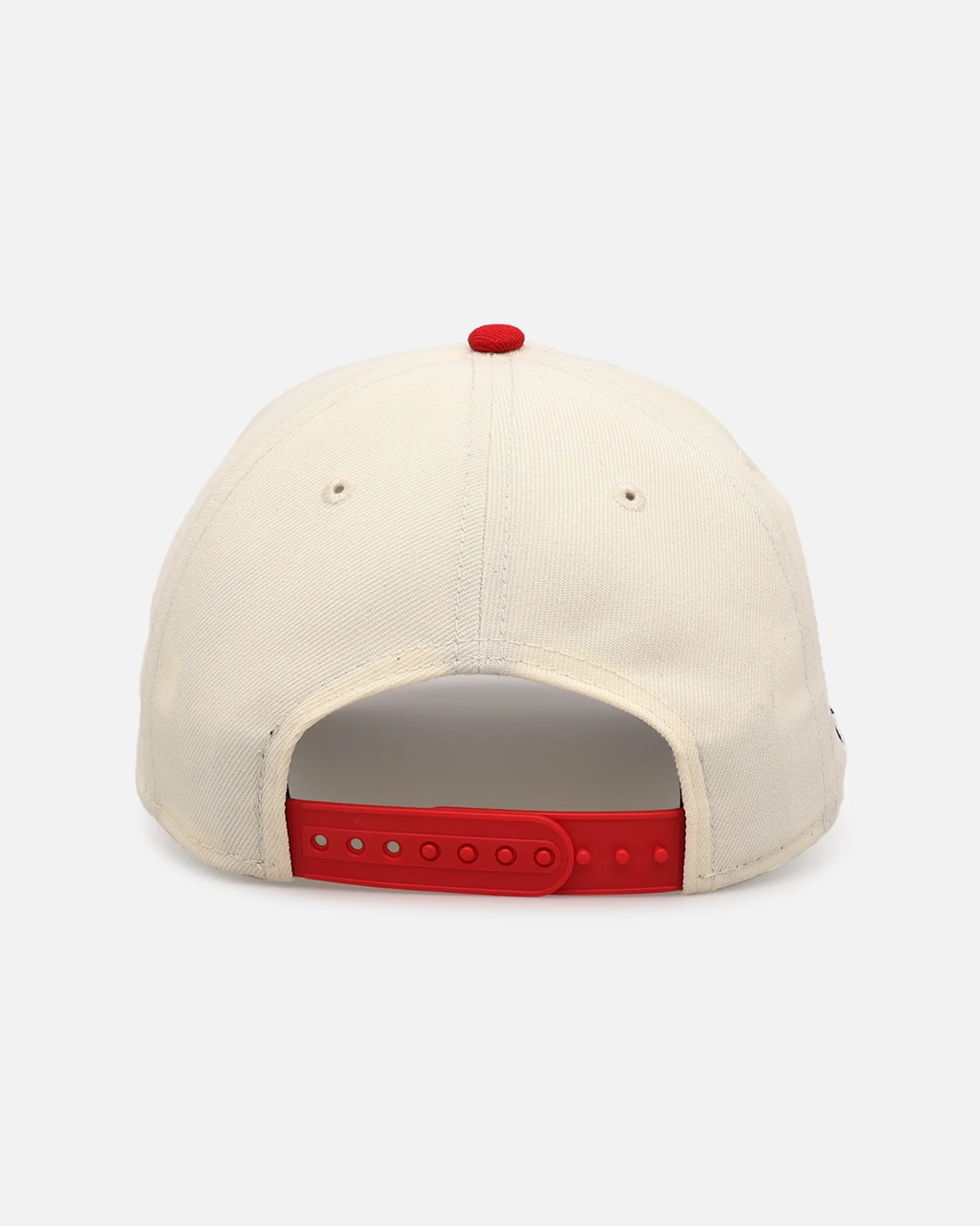New Era Calgary Flames 'Team Color Visor' 9FORTY A-Frame Snapback Chrome/Official Team Color - Image 2