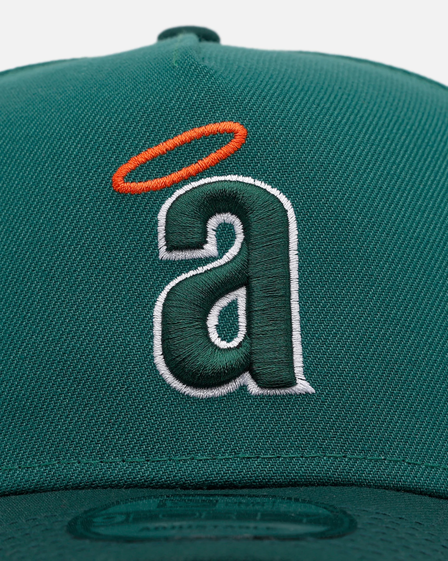 New Era California Angels 'Citrus 2.0' 9FORTY A-Frame Snapback Dark Green/Orange - Image 5