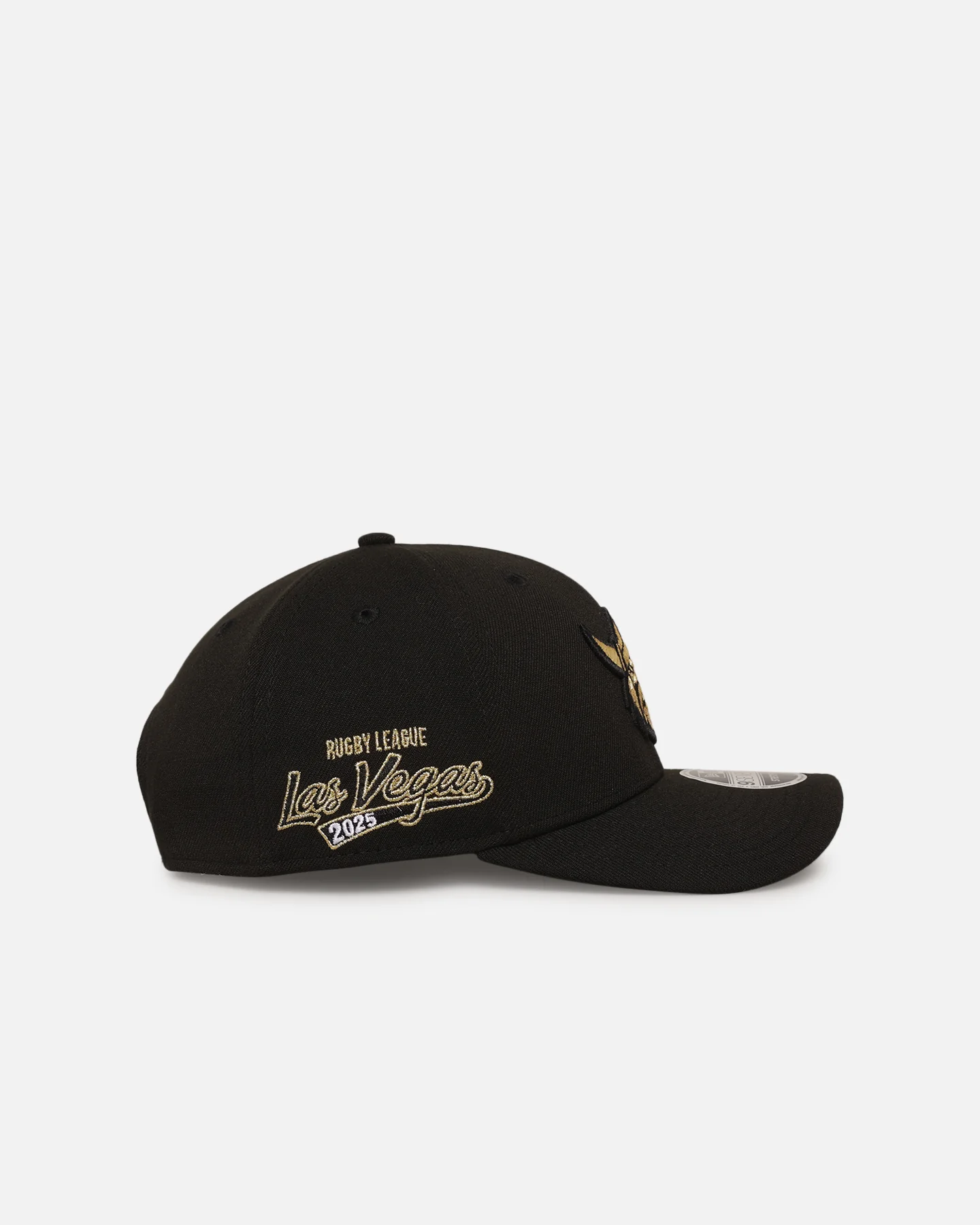 New Era Canberra Raiders '2025 NRL Vegas Round' 9SEVENTY Stretch Snapback Black/Gold - Image 3