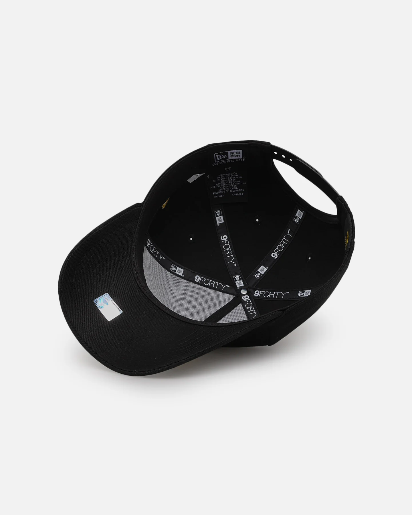 New Era Canberra Raiders 9FORTY A-Frame Snapback Black/Gold - Image 6