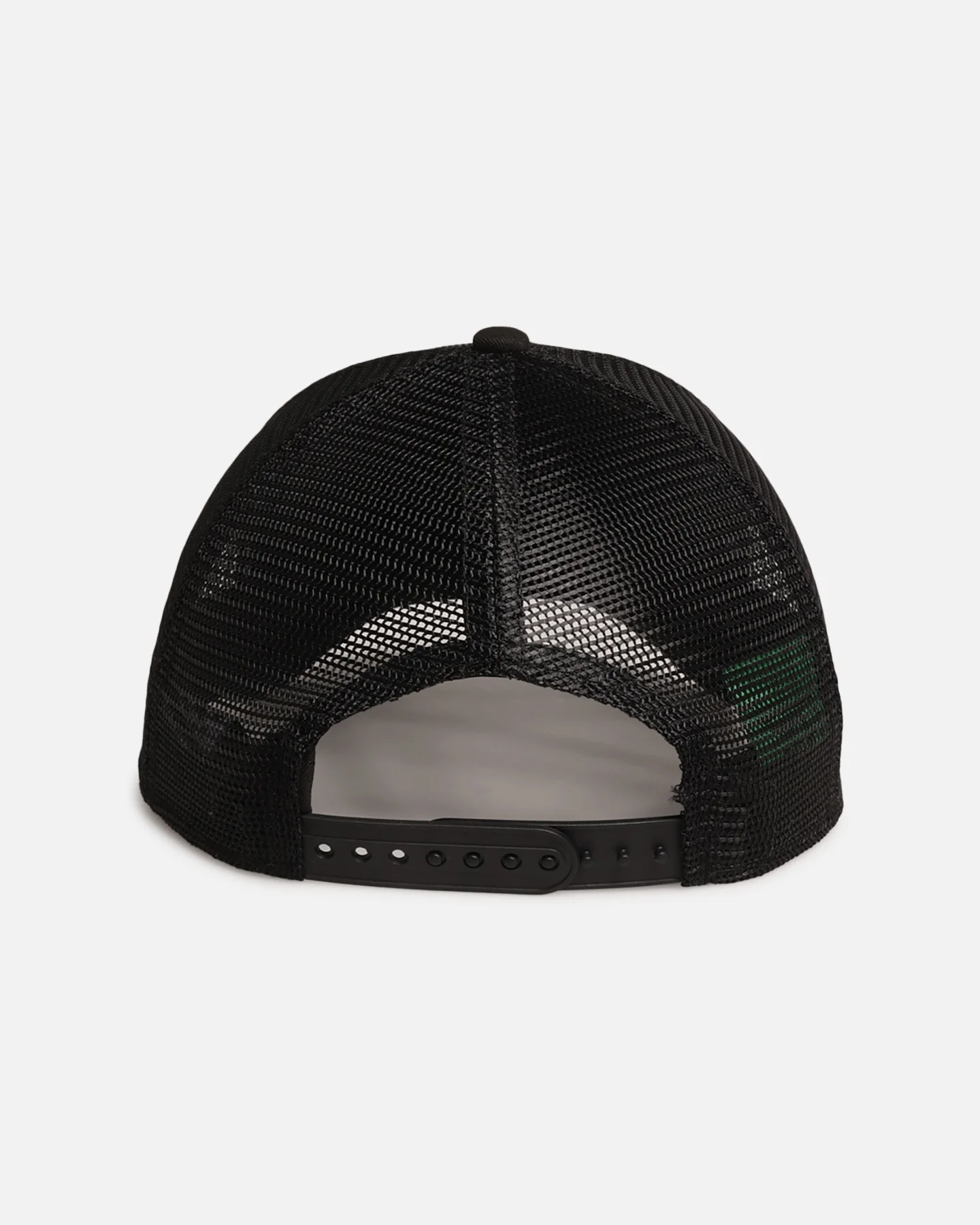 New Era Canberra Raiders 'NRL Mesh Crown' 9FORTY A-Frame Trucker Snapback Black - Image 2