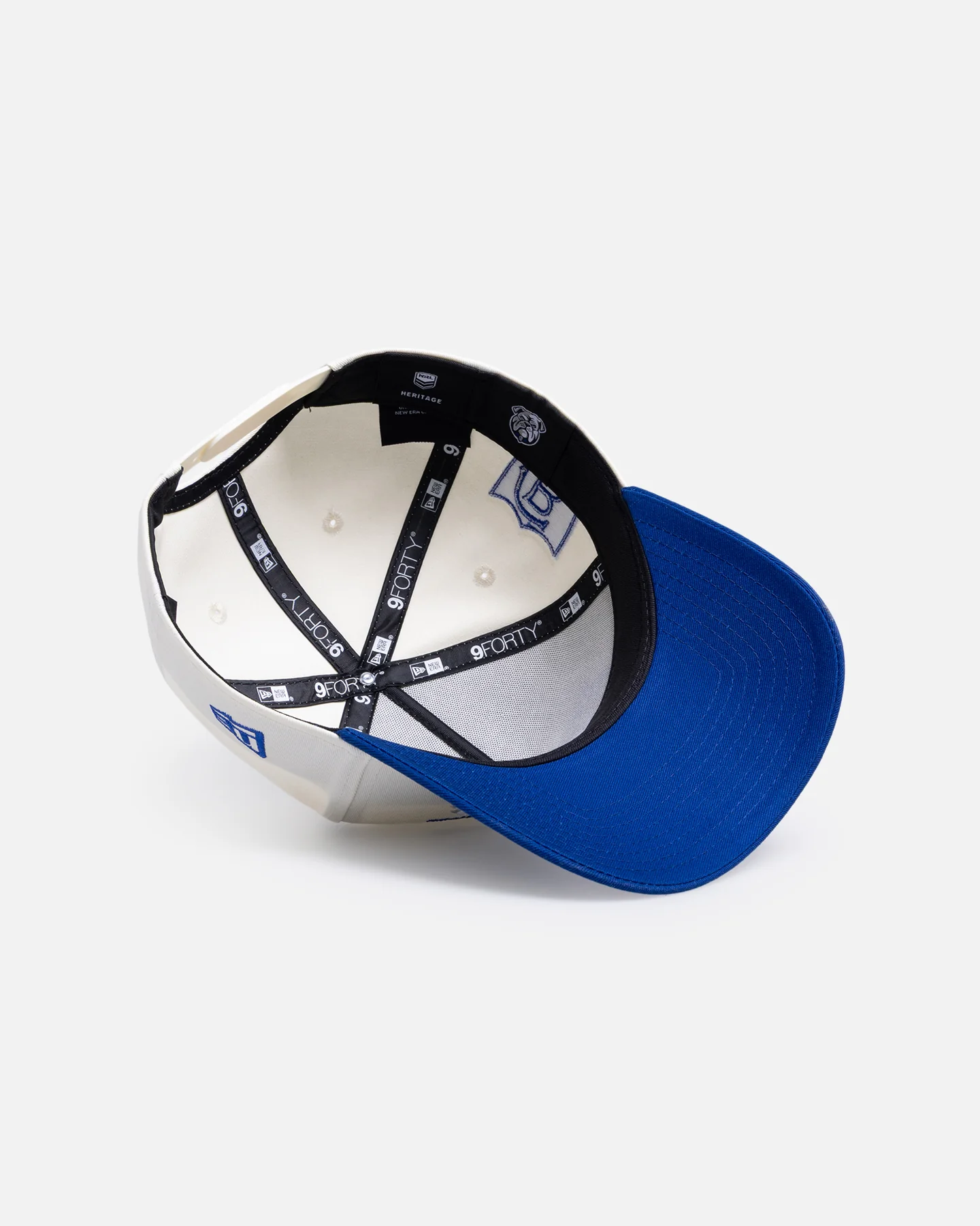 New Era Canterbury-Bankstown Bulldogs 'Chrome Script' 9FORTY A-Frame Snapback Official Team Colour - Image 6