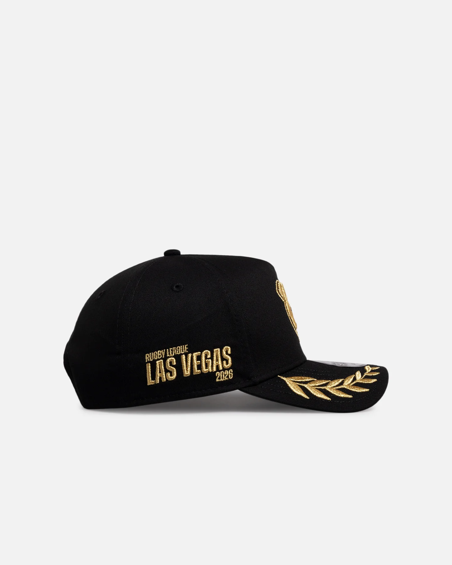 New Era Canterbury-Bankstown Bulldogs 'NRL Vegas Round 2026' 9FORTY A-Frame Snapback Black/Gold - Image 3