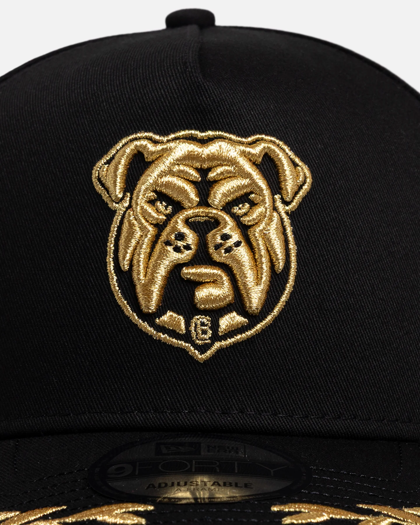 New Era Canterbury-Bankstown Bulldogs 'NRL Vegas Round 2026' 9FORTY A-Frame Snapback Black/Gold - Image 5