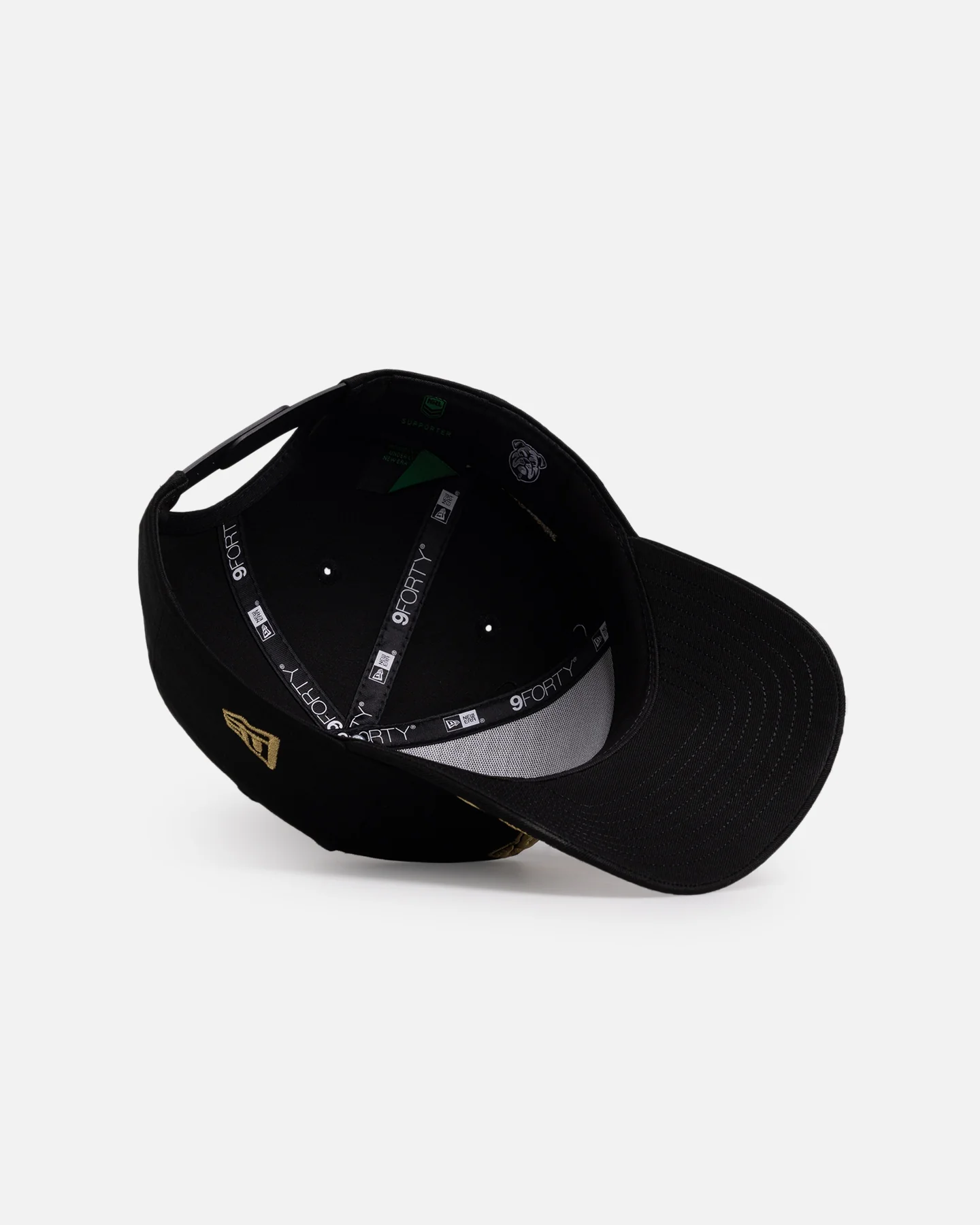 New Era Canterbury-Bankstown Bulldogs 'NRL Vegas Round 2026' 9FORTY A-Frame Snapback Black/Gold - Image 6