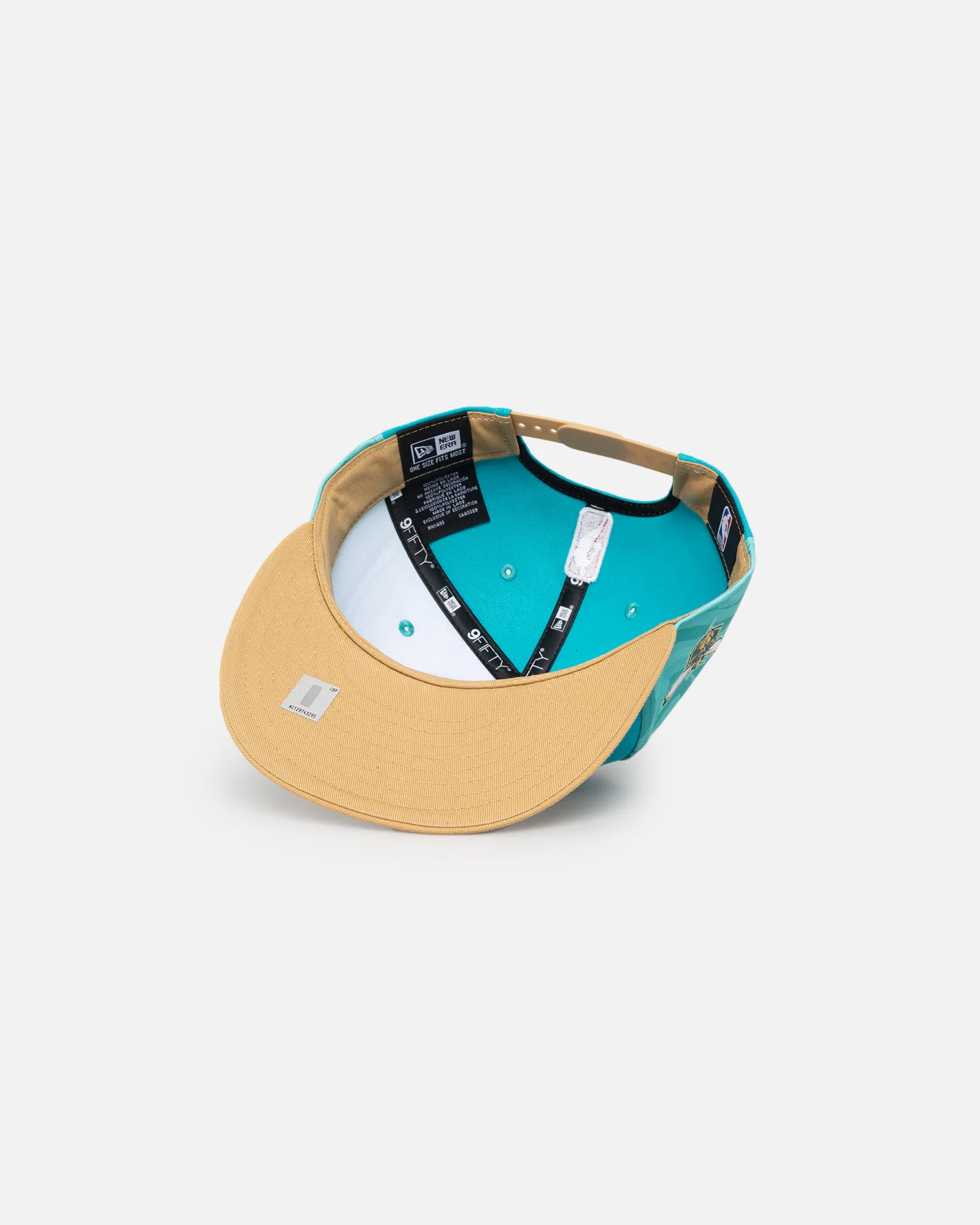 New Era Charlotte Hornets NBA City Edition 9FIFTY Snapback Turquoise - Image 6