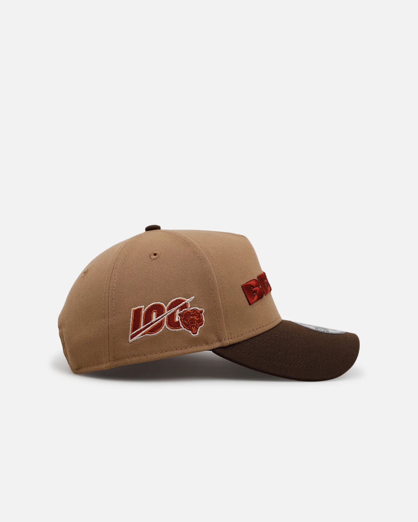 New Era Chicago Bears 'Thanksgiving Football' 9FORTY A-Frame Snapback Khaki - Image 3