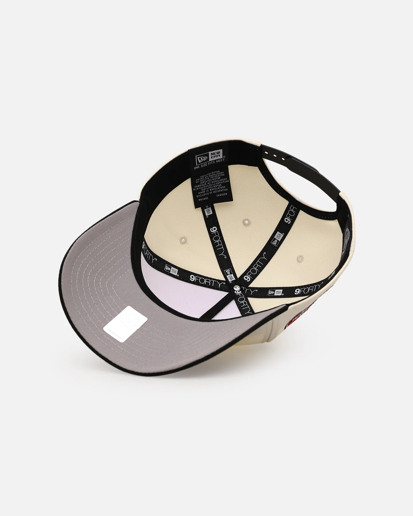 New Era Chicago Blackhawks 'Team Color Visor' 9FORTY A-Frame Snapback Chrome/Official Team Color - Image 6