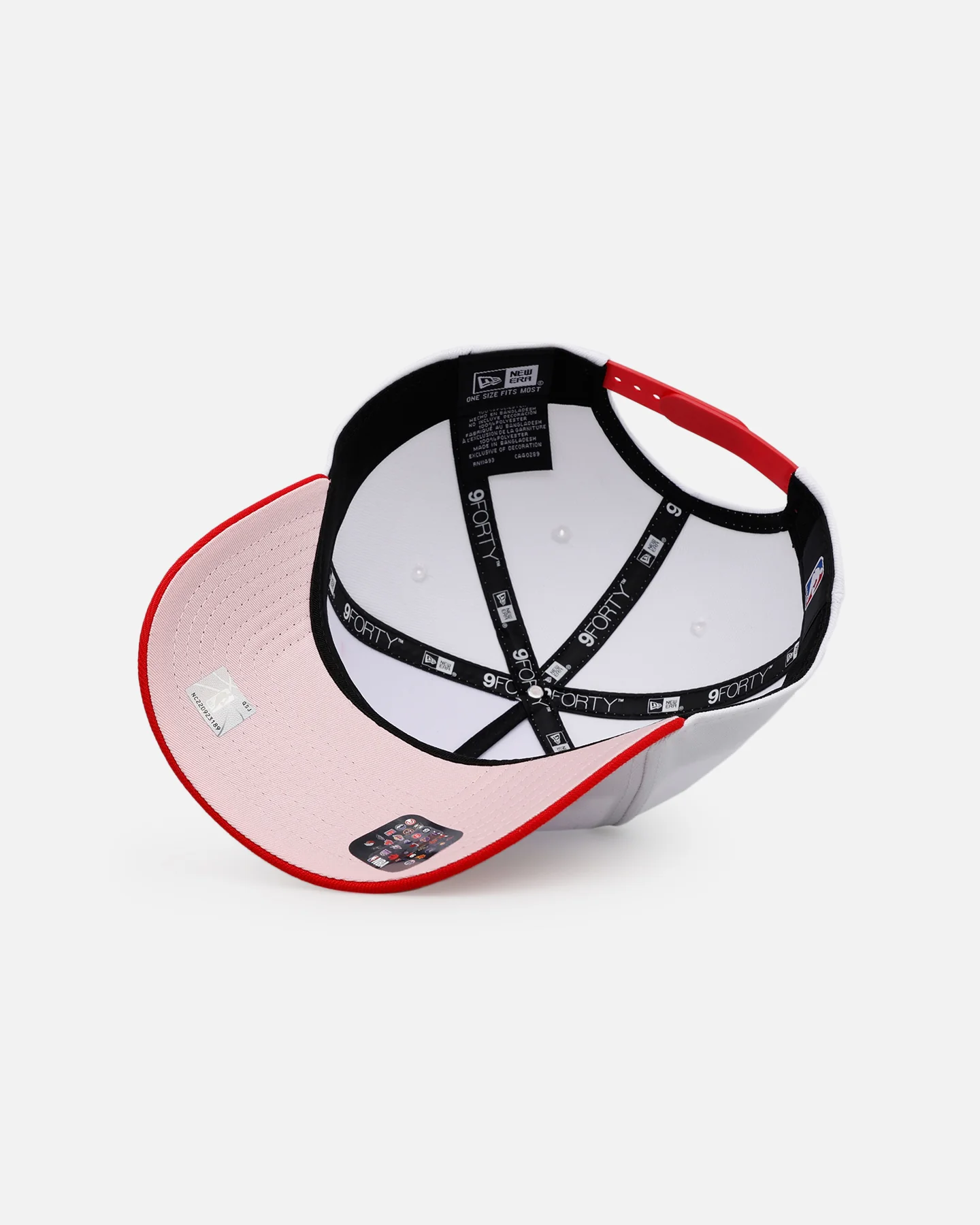 New Era Chicago Bulls 'Cherry Blossoms' 9FORTY A-Frame Snapback Official Team Color - Image 6